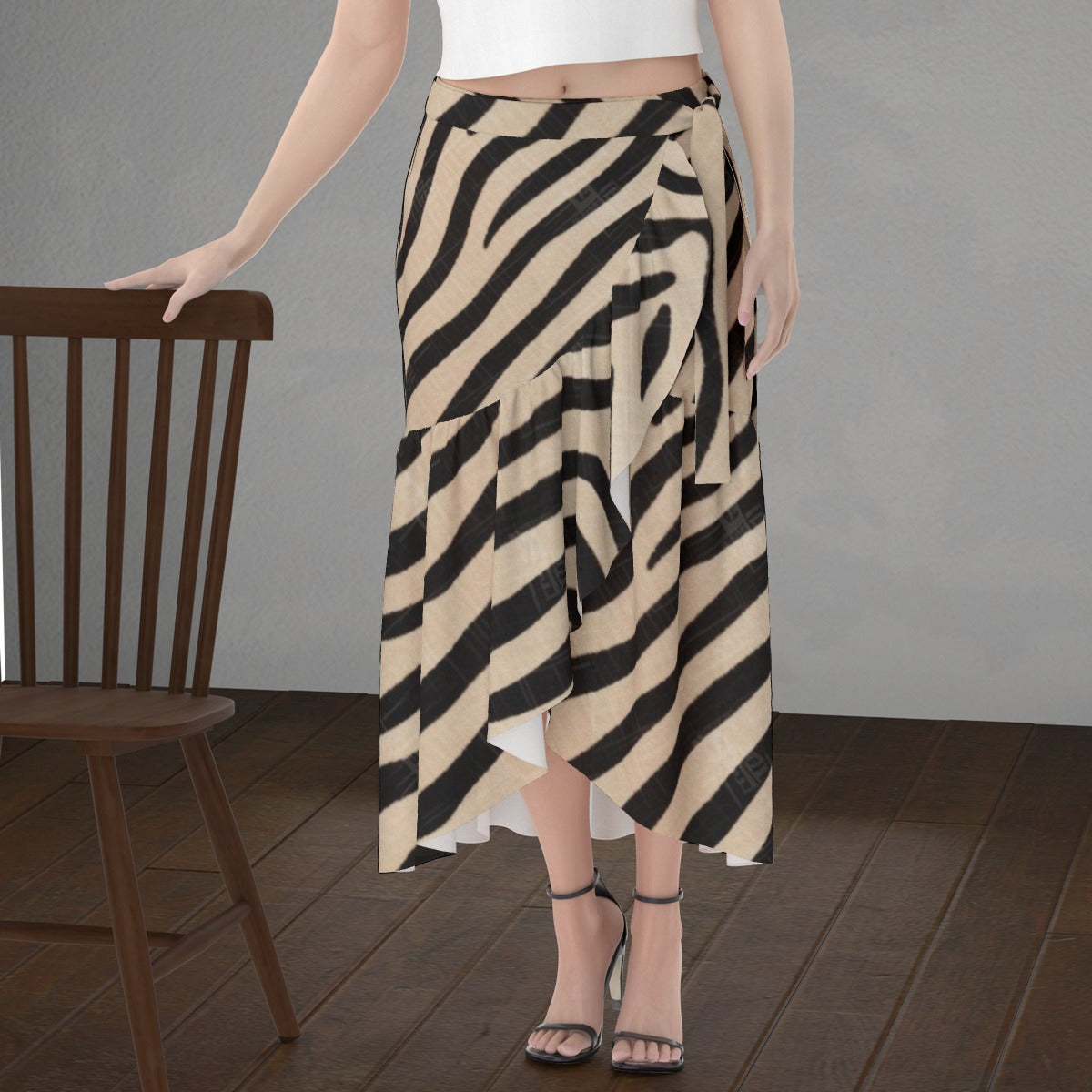All-Over Print Women's Wrap Skirt