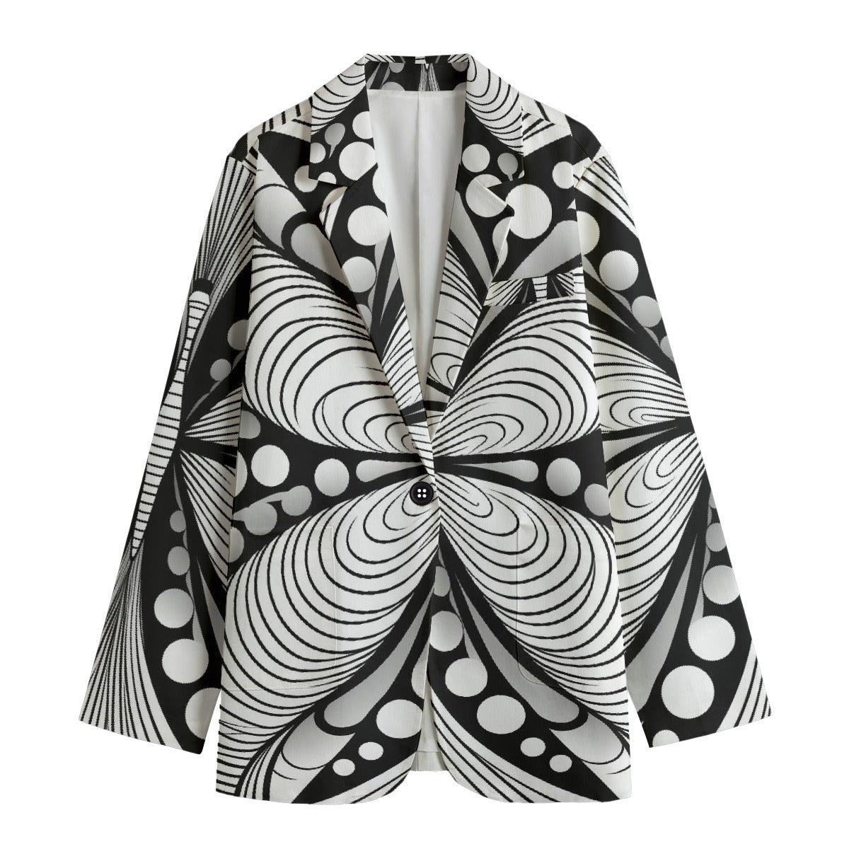 All-Over Print Women's Leisure Blazer