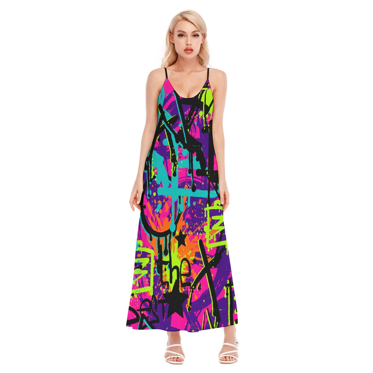 All-Over Print Women's Sling Dress