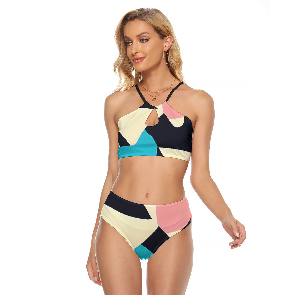 All-Over Print Women's Cami Keyhole One-piece Swimsuit