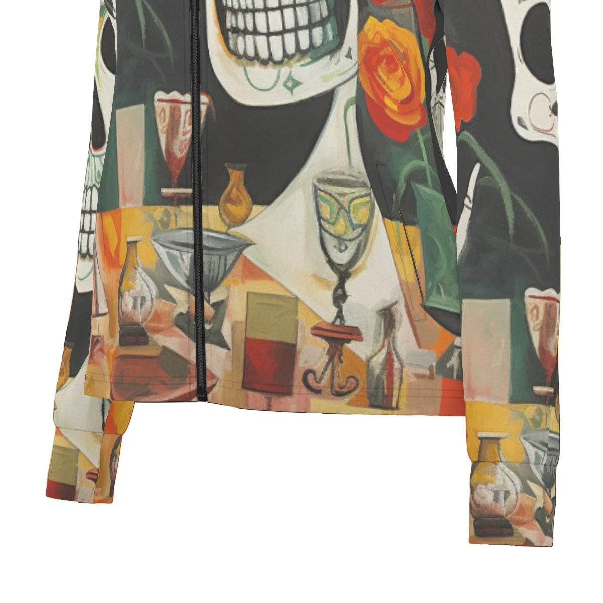 All-Over Print Women's Long Sleeve Thumbhole Jacket