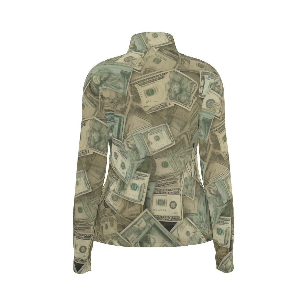 All-Over Print Women's Long Sleeve Thumbhole Jacket