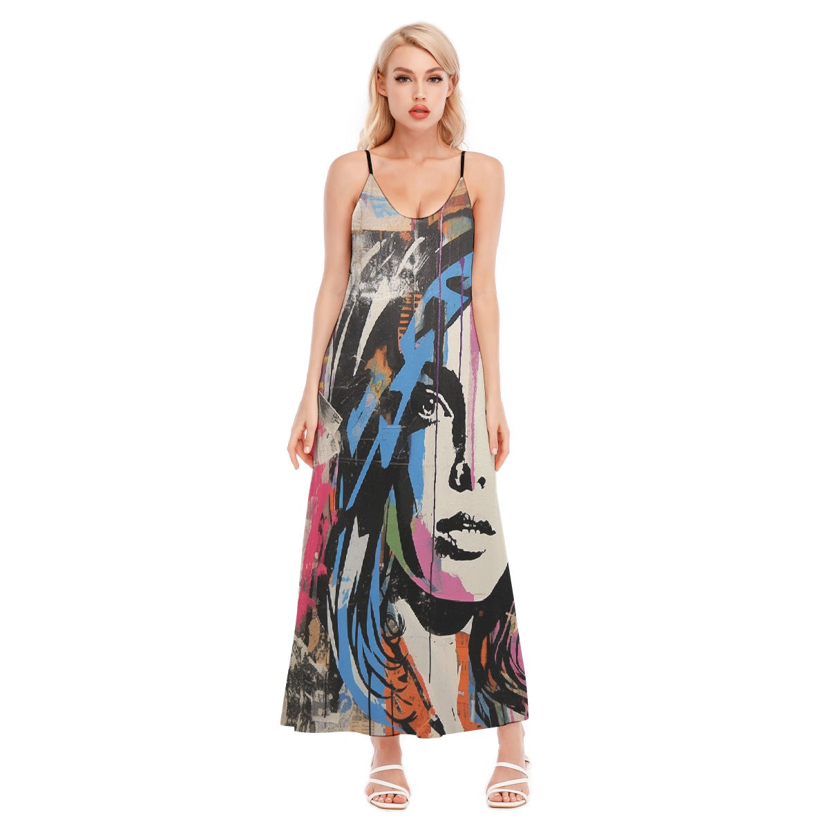 All-Over Print Women's Sling Dress