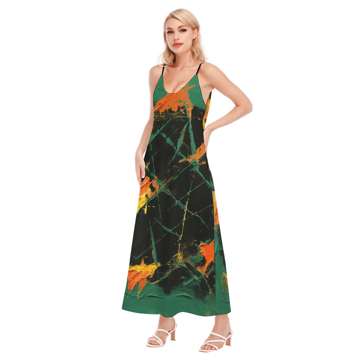 All-Over Print Women's Sling Dress