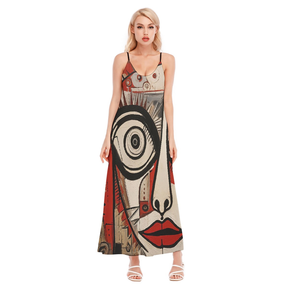 All-Over Print Women's Sling Dress