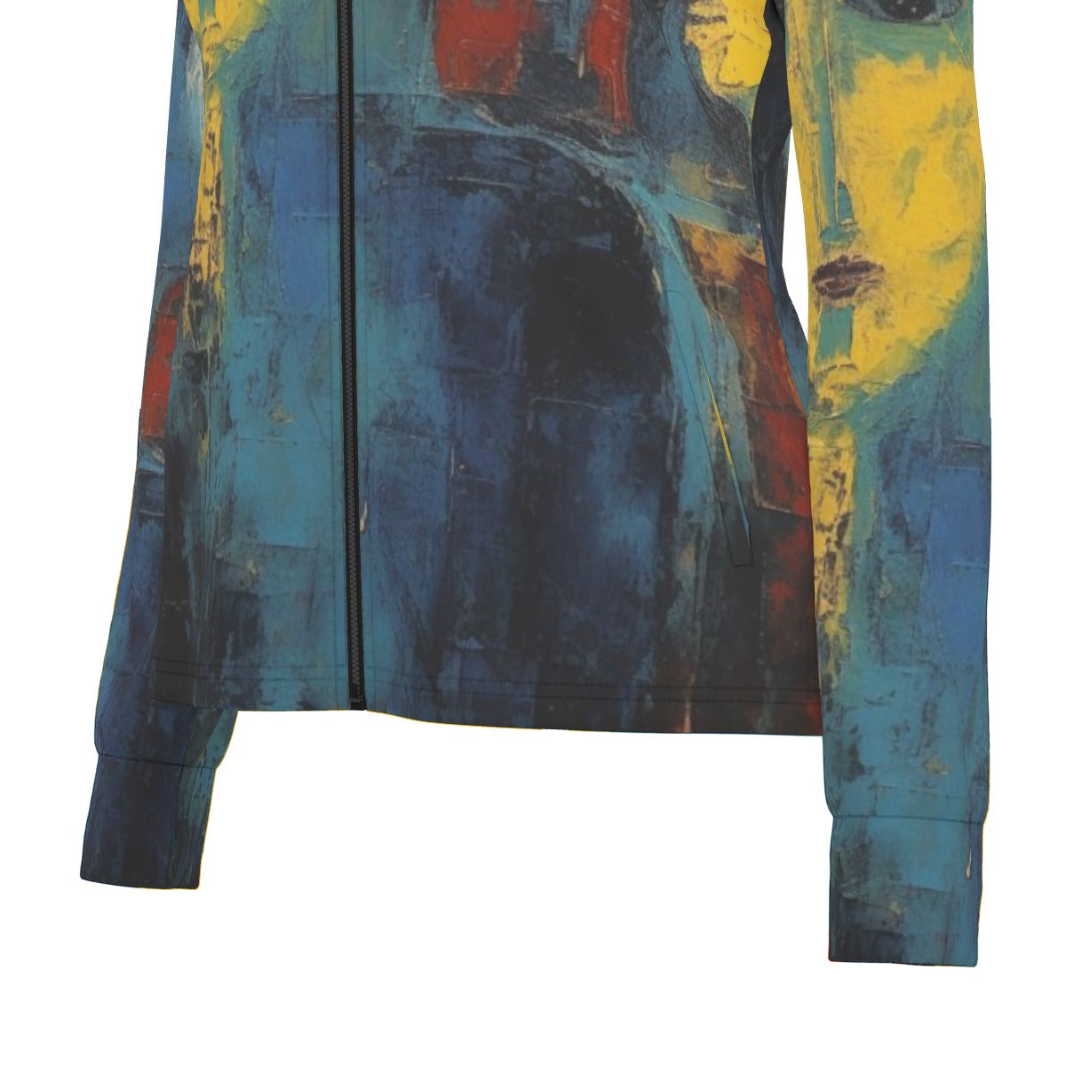 All-Over Print Women's Long Sleeve Thumbhole Jacket