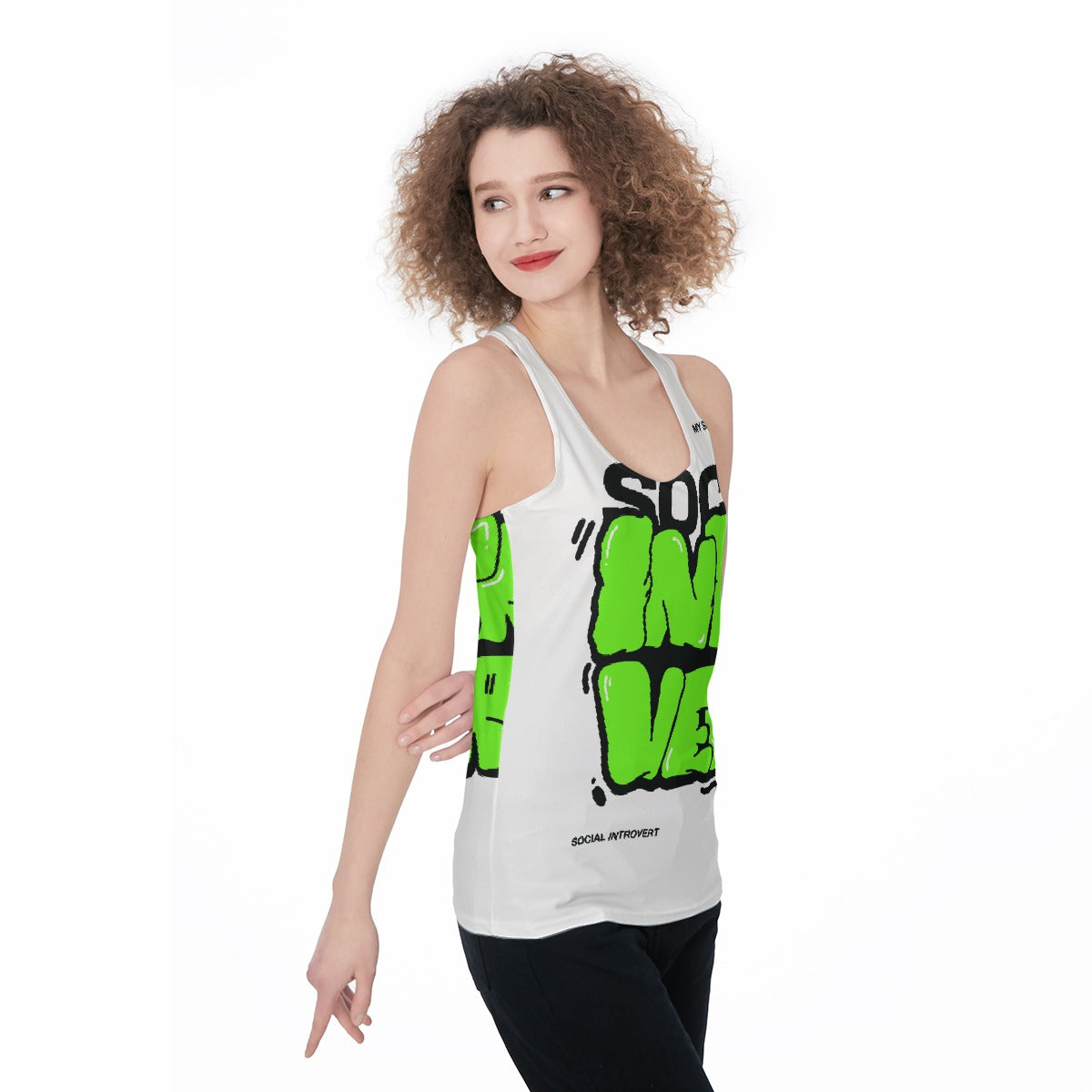 All-Over Print Women's Racerback Tank Top