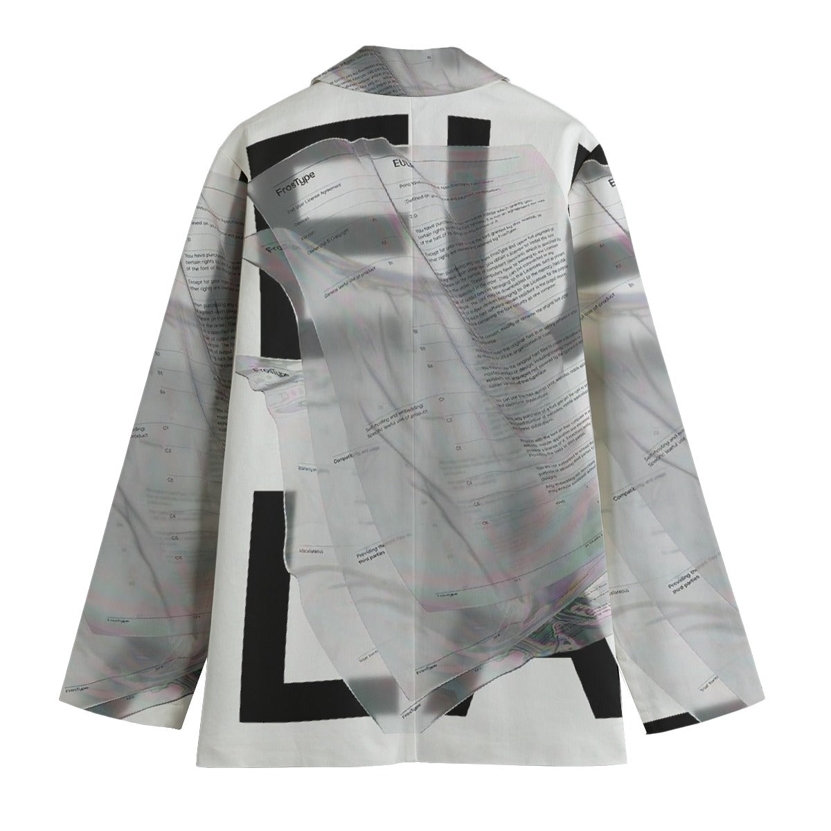 All-Over Print Women's Leisure Blazer