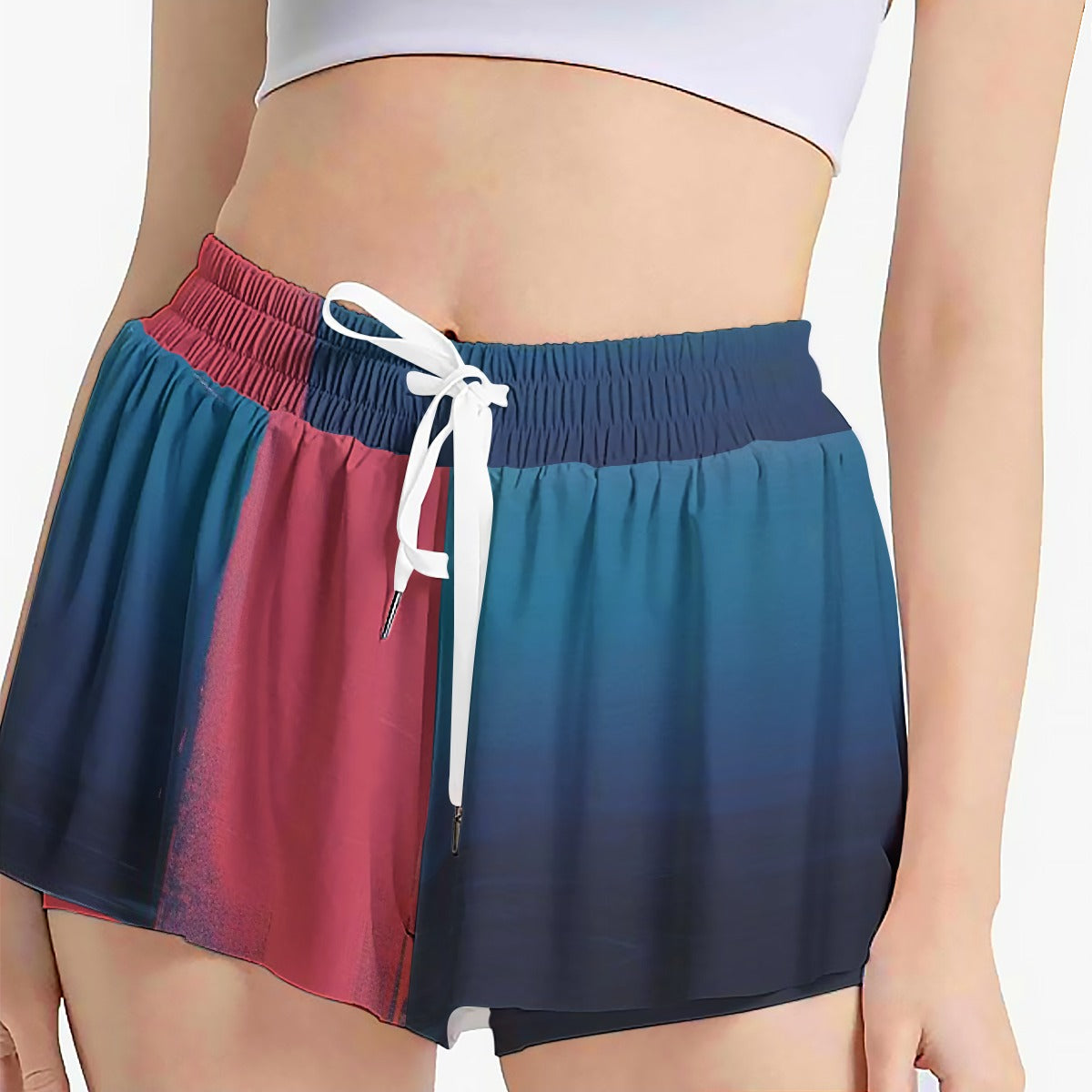 All-Over Print Women's Sport Skorts With Pocket