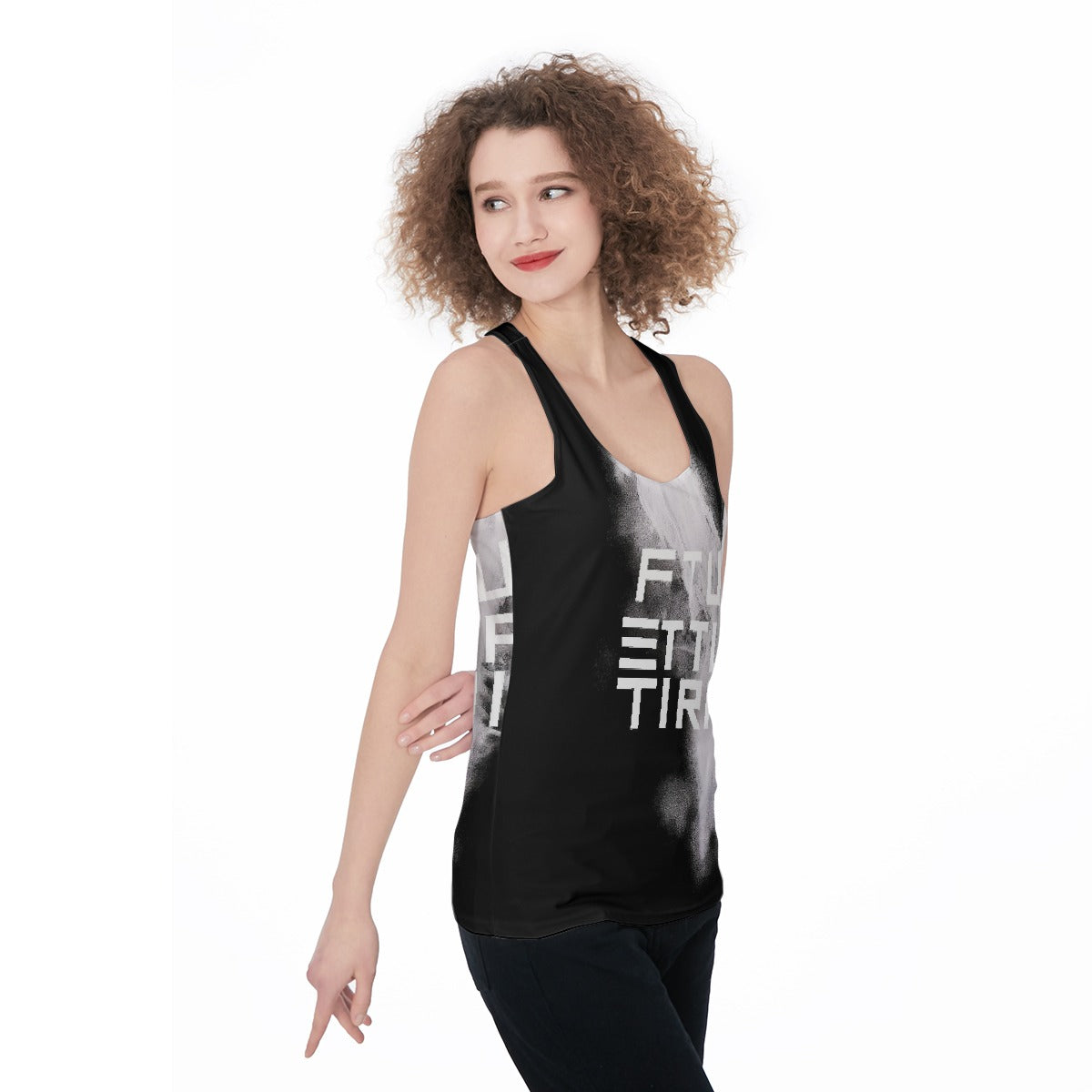 All-Over Print Women's Racerback Tank Top