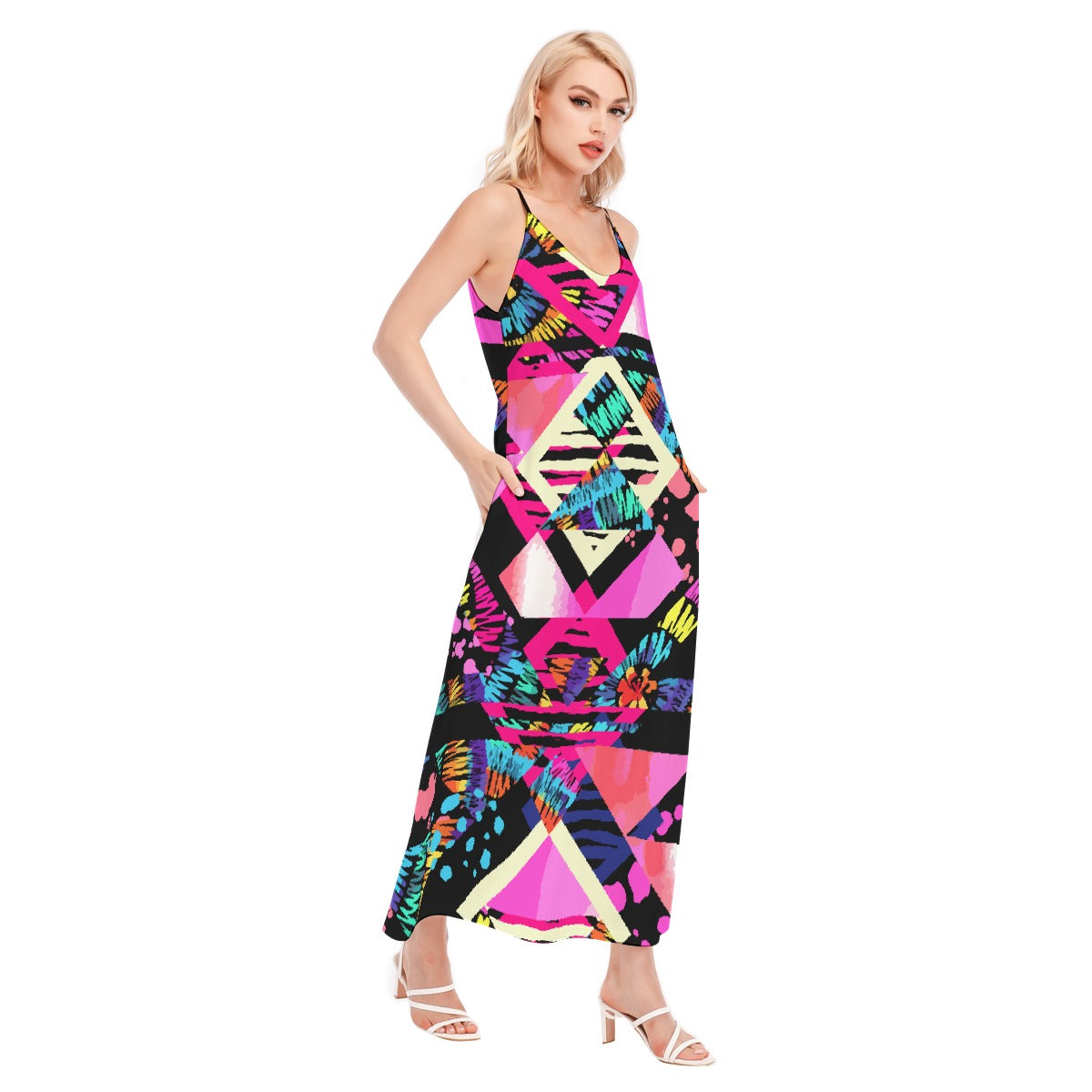 All-Over Print Women's Sling Dress
