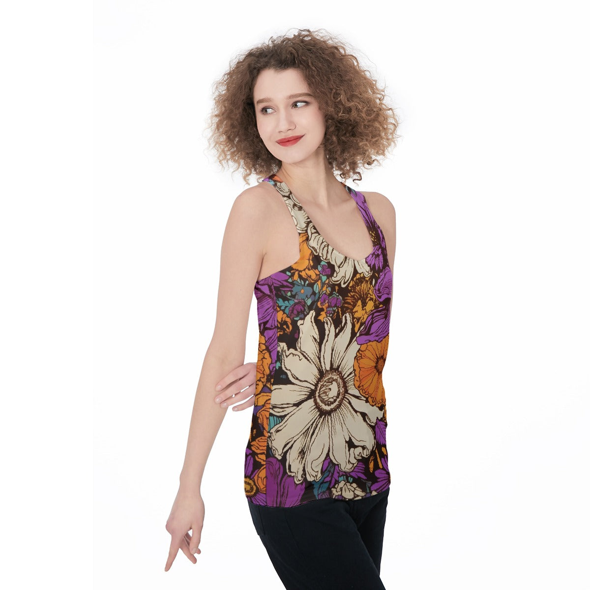 All-Over Print Women's Racerback Tank Top