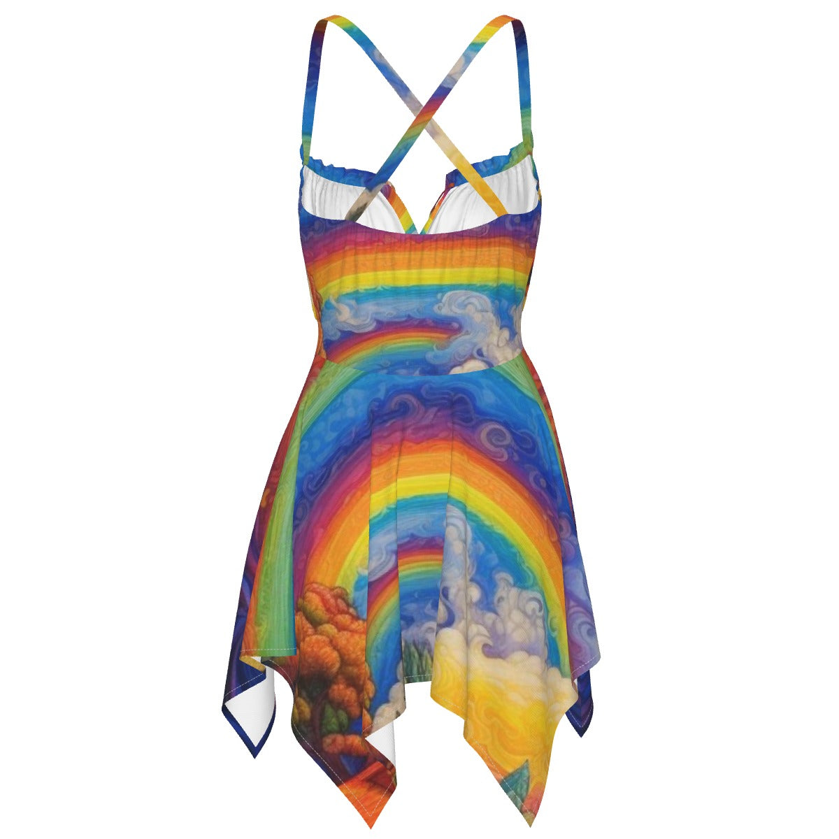 All-Over Print Women's Slip Dress