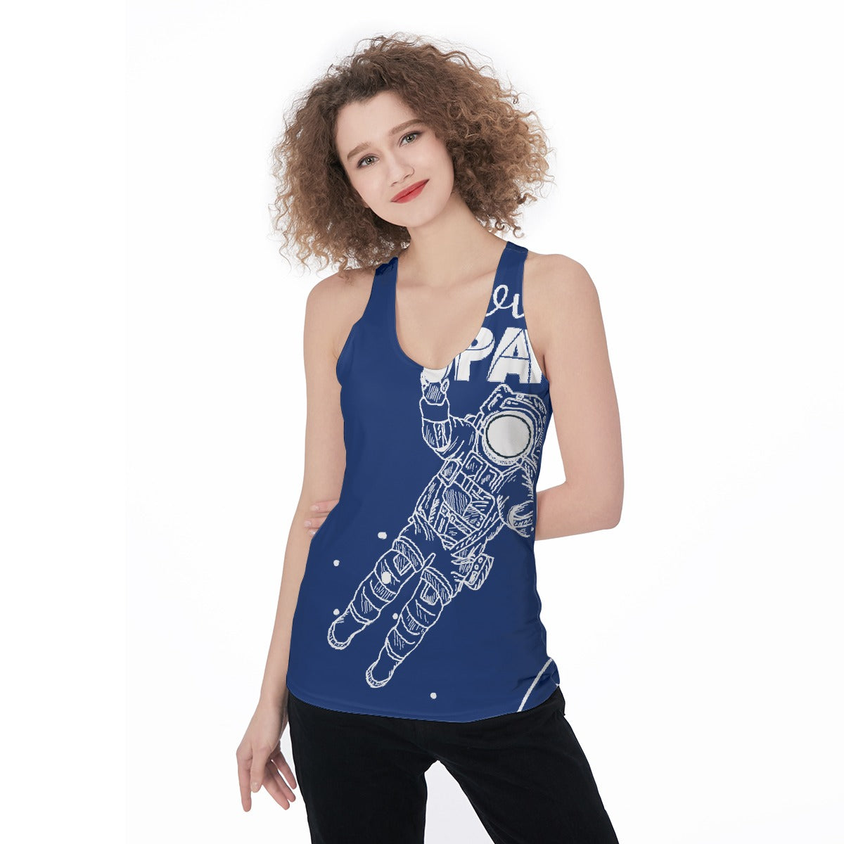All-Over Print Women's Racerback Tank Top