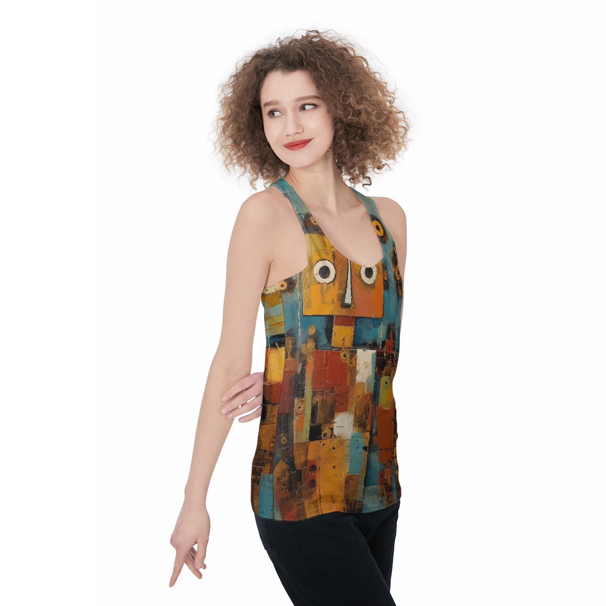 All-Over Print Women's Racerback Tank Top