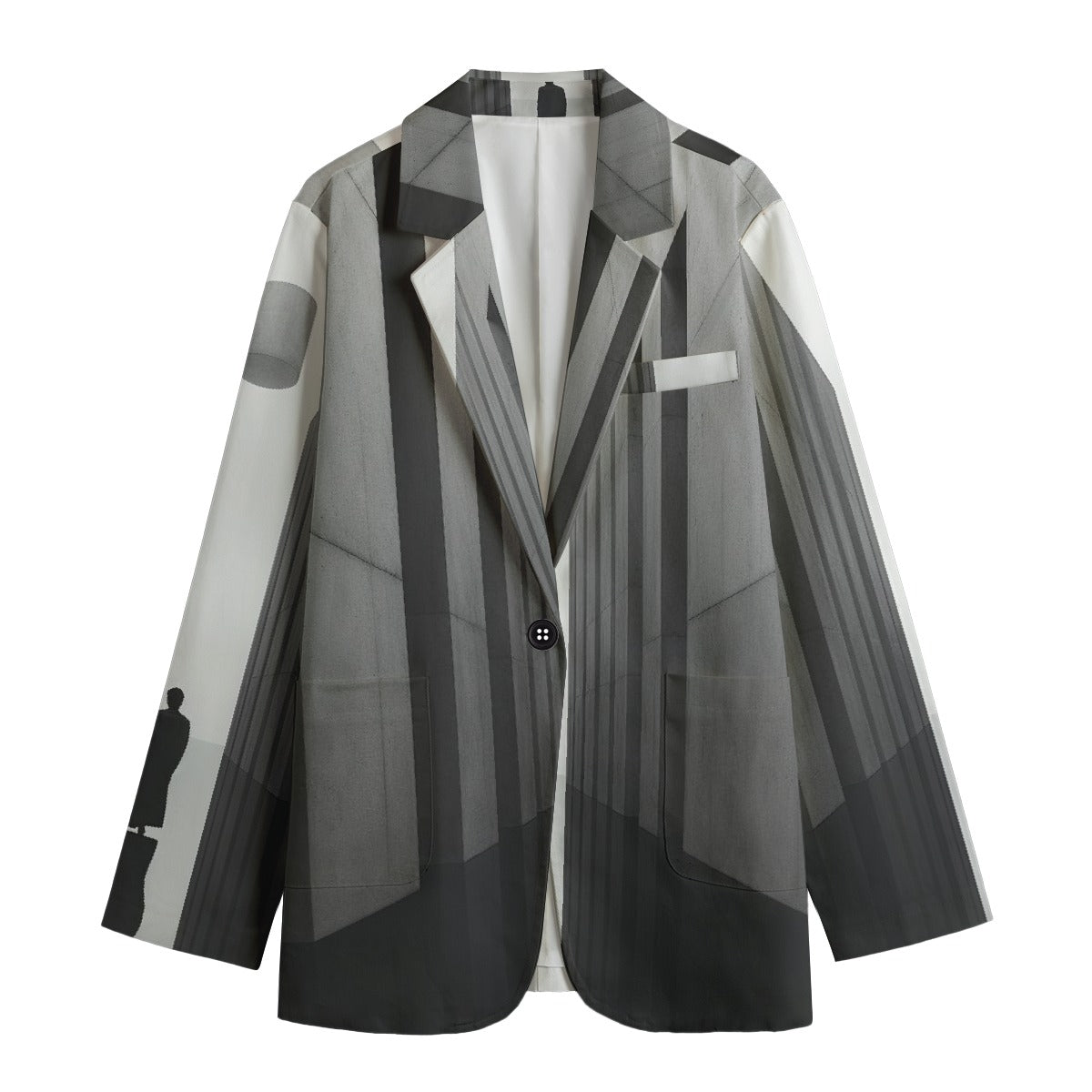 All-Over Print Women's Leisure Blazer