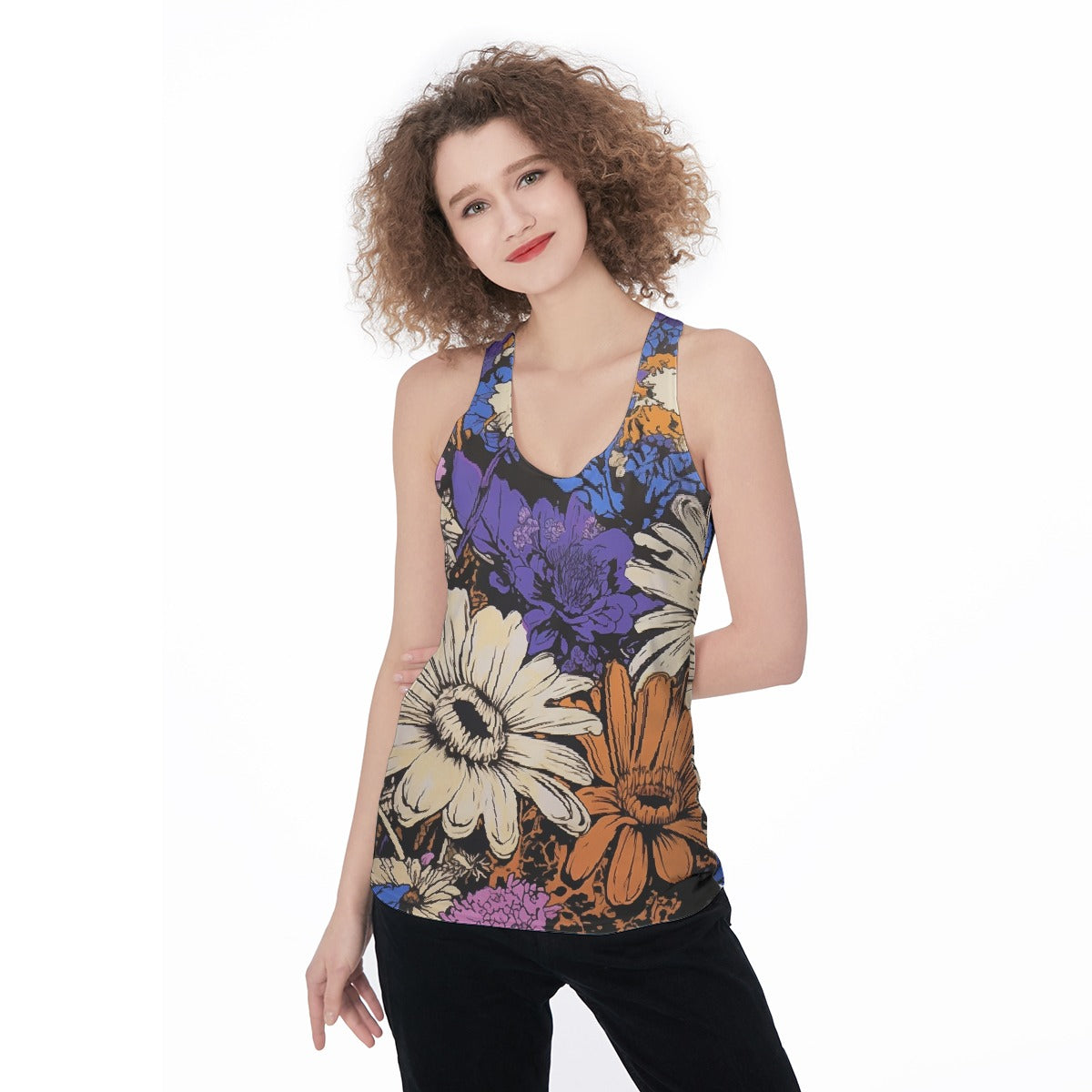 All-Over Print Women's Racerback Tank Top
