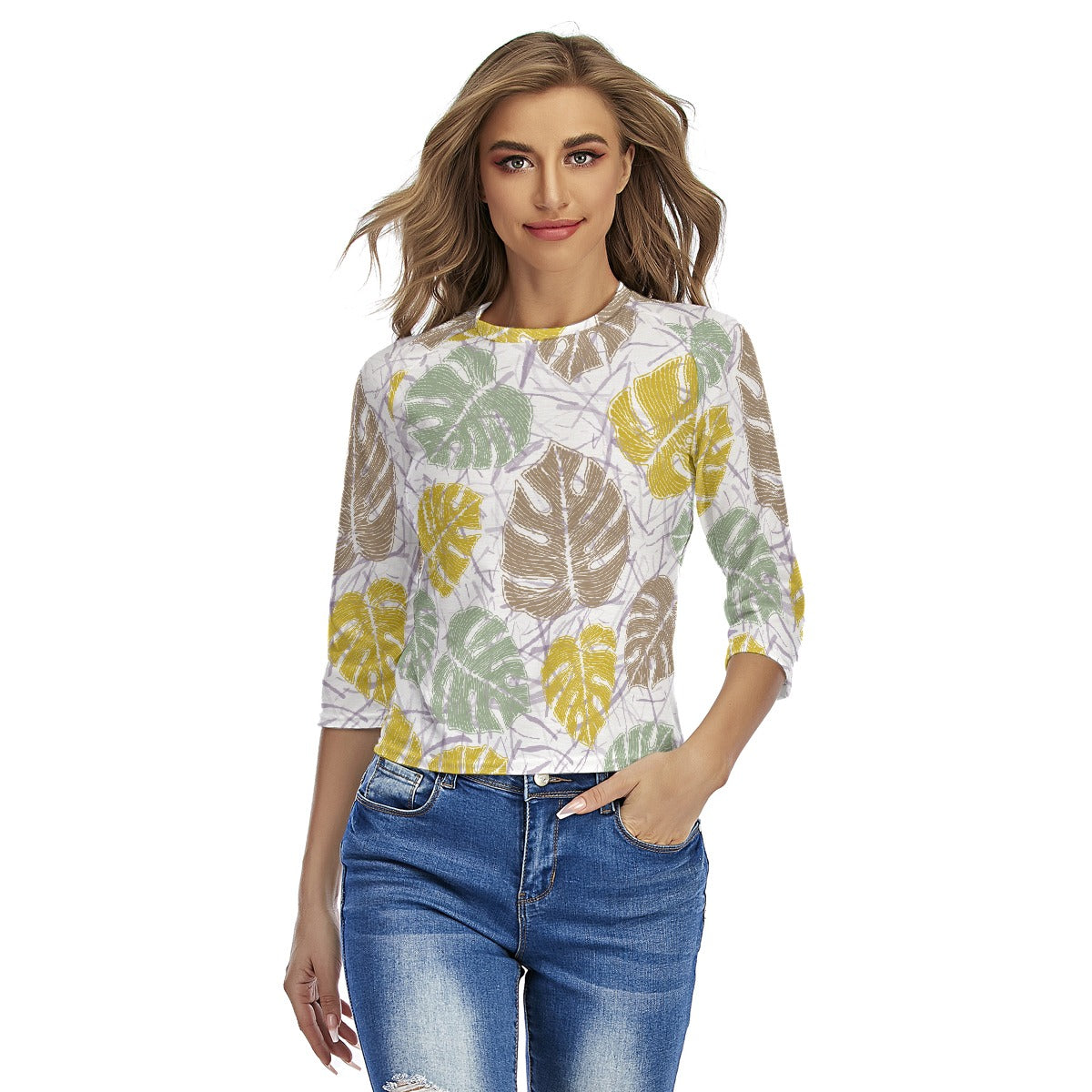 All-Over Print Women's Raglan Sleeves T-shirts