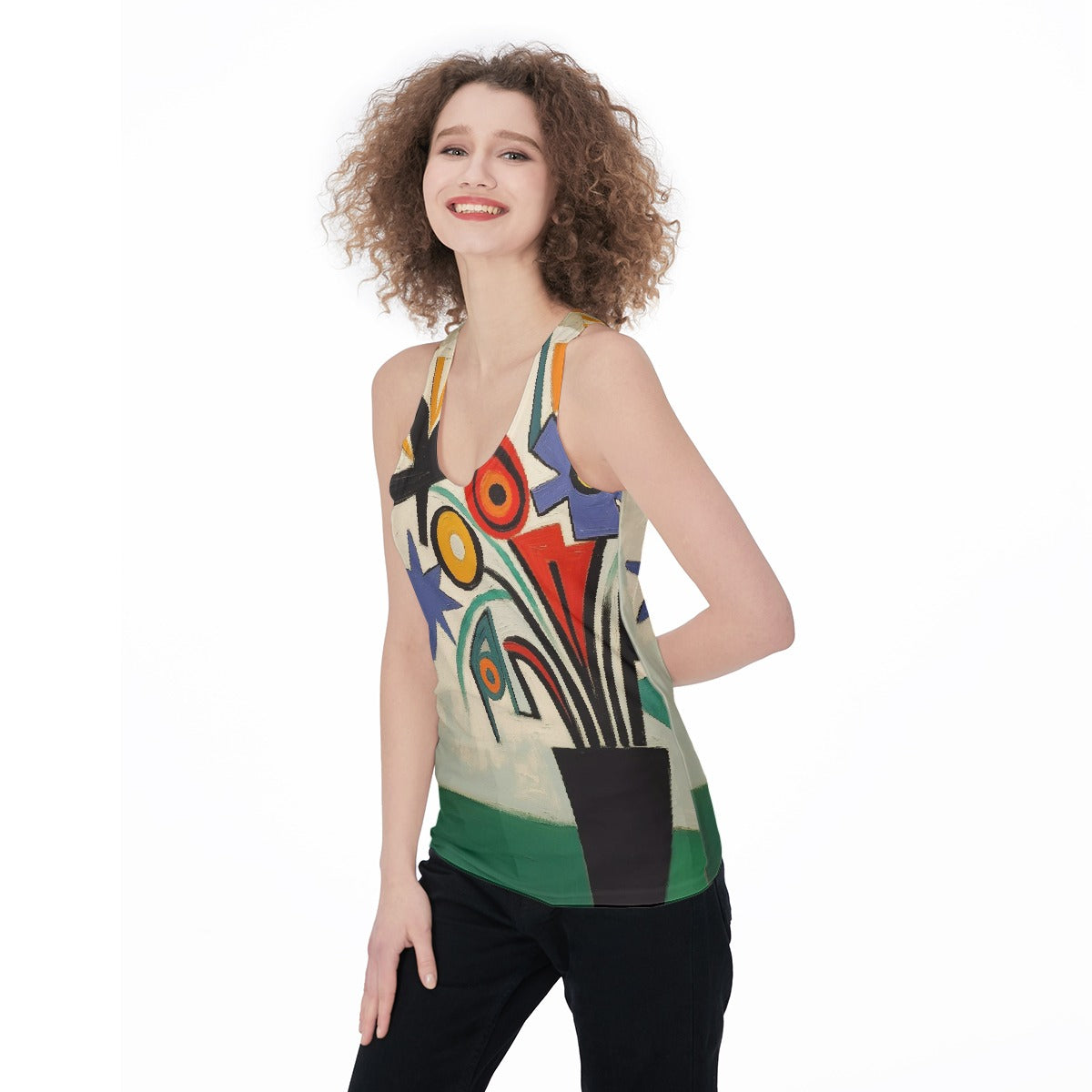 All-Over Print Women's Racerback Tank Top