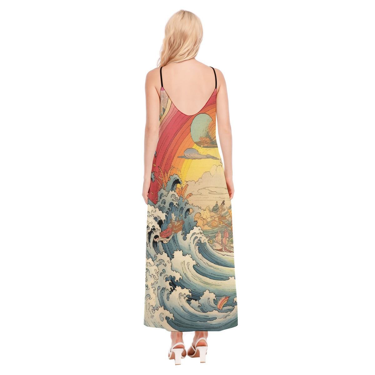 All-Over Print Women's Sling Dress