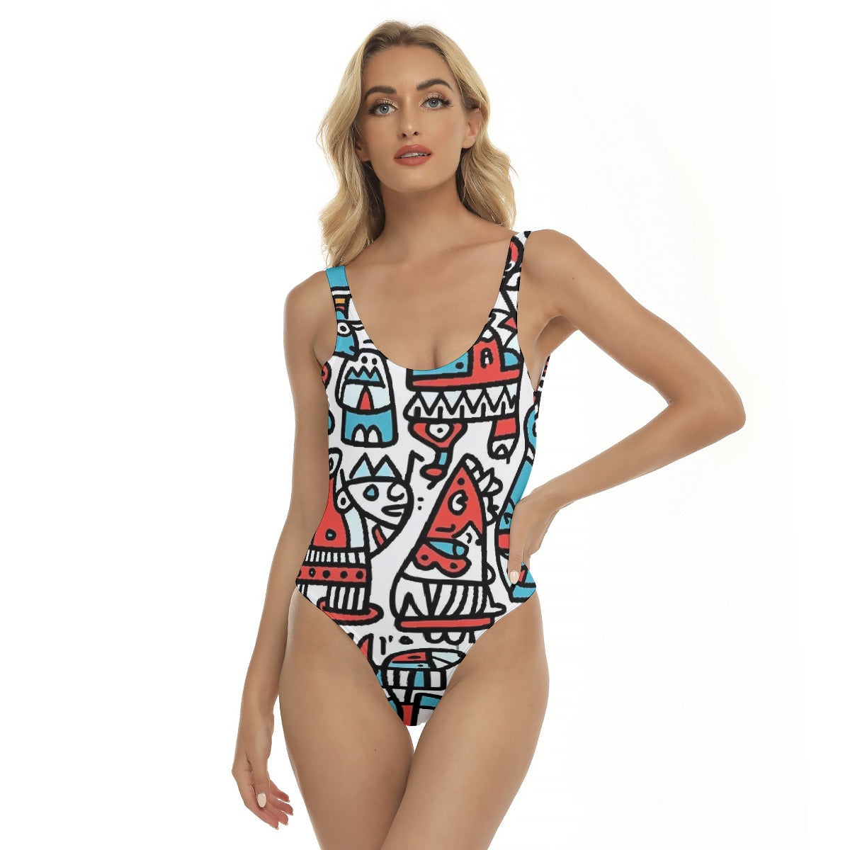 All-Over Print Women's One-piece Swimsuit