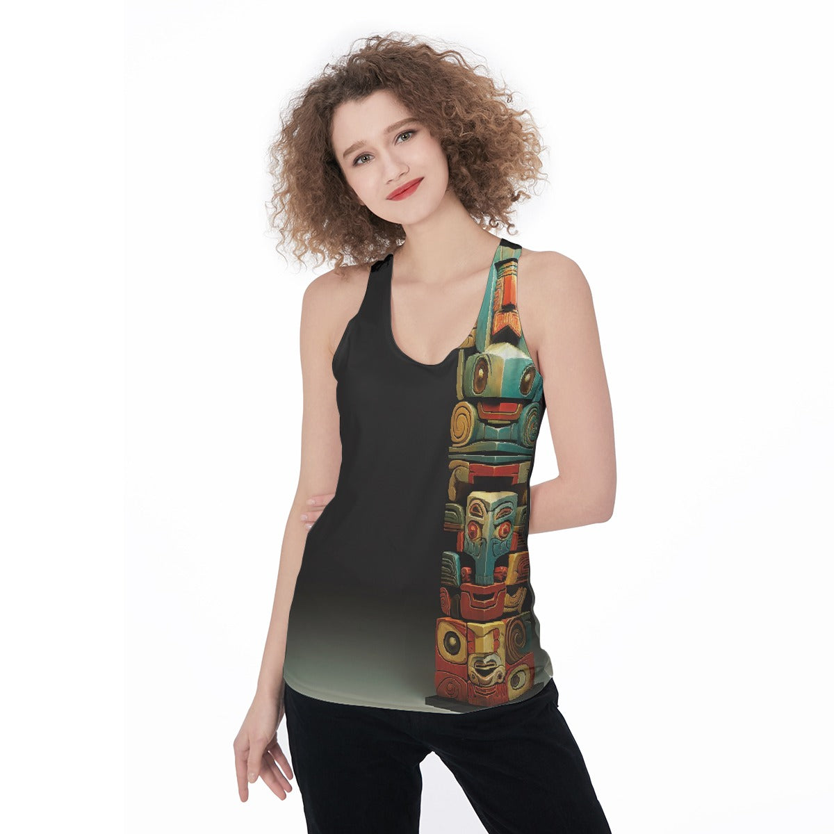All-Over Print Women's Racerback Tank Top