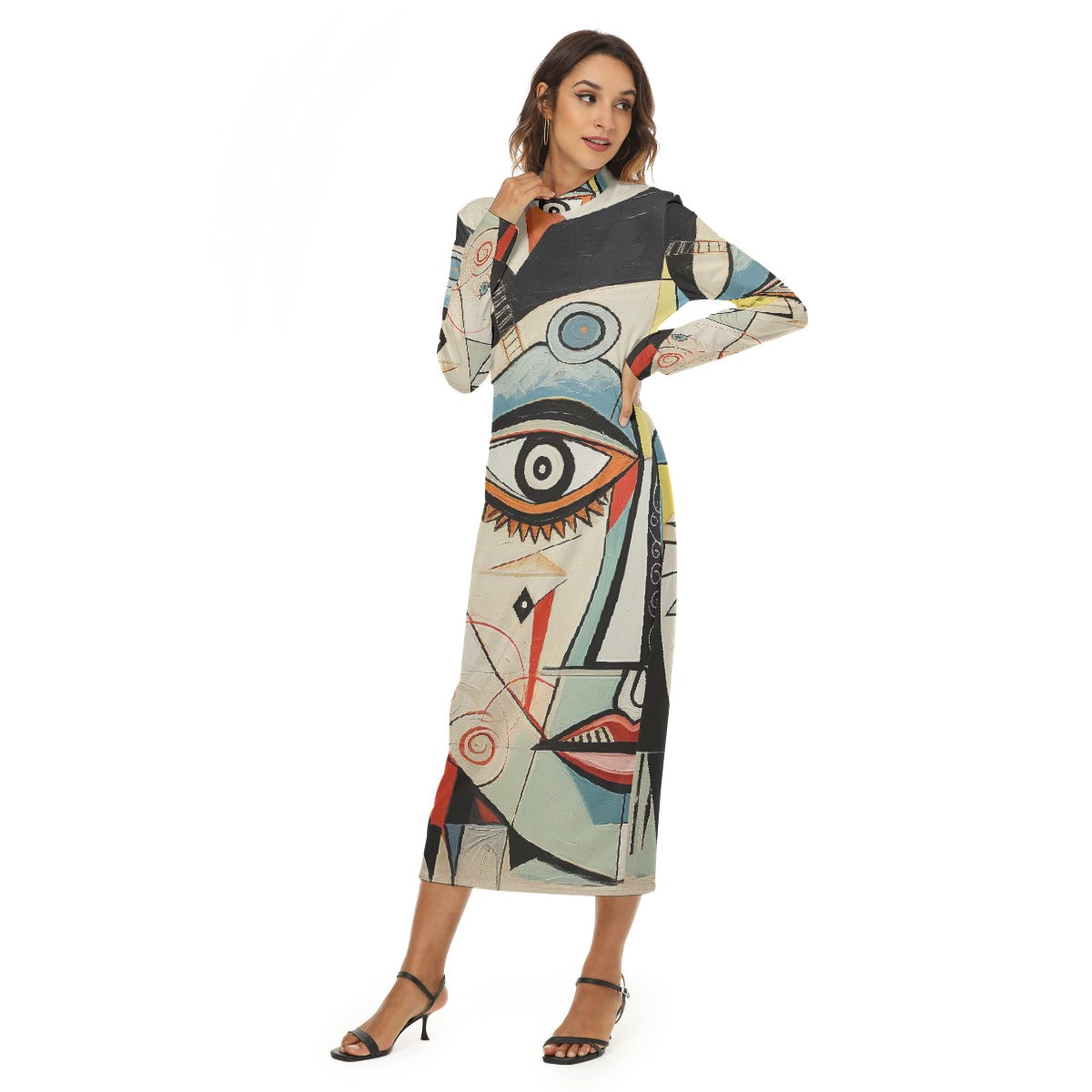 All-Over Print Women's Hip Dress