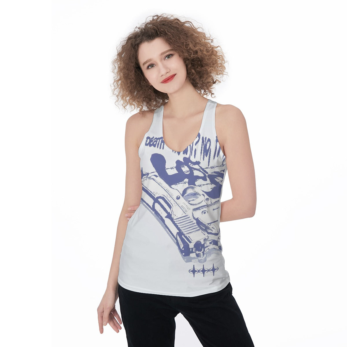All-Over Print Women's Racerback Tank Top