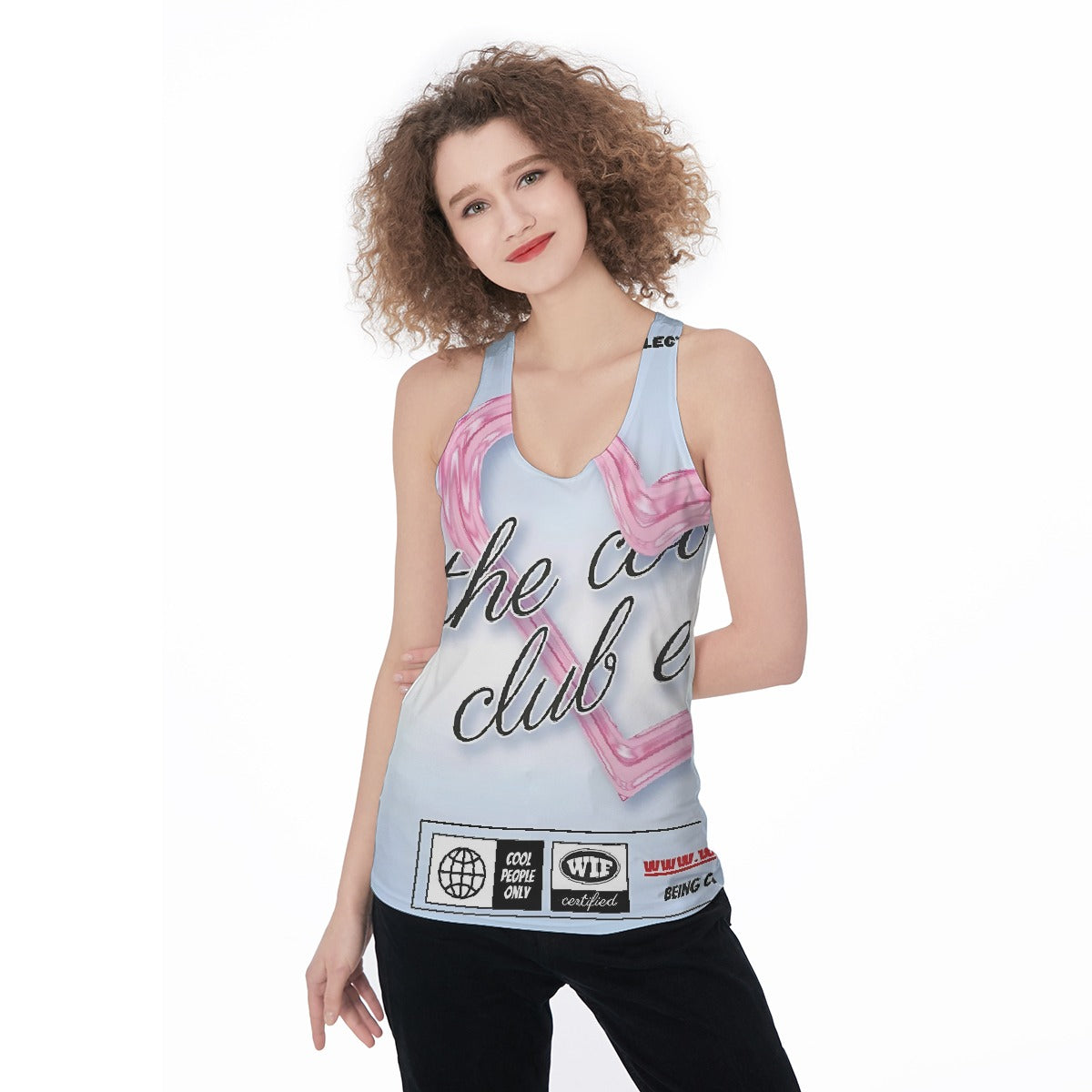 All-Over Print Women's Racerback Tank Top