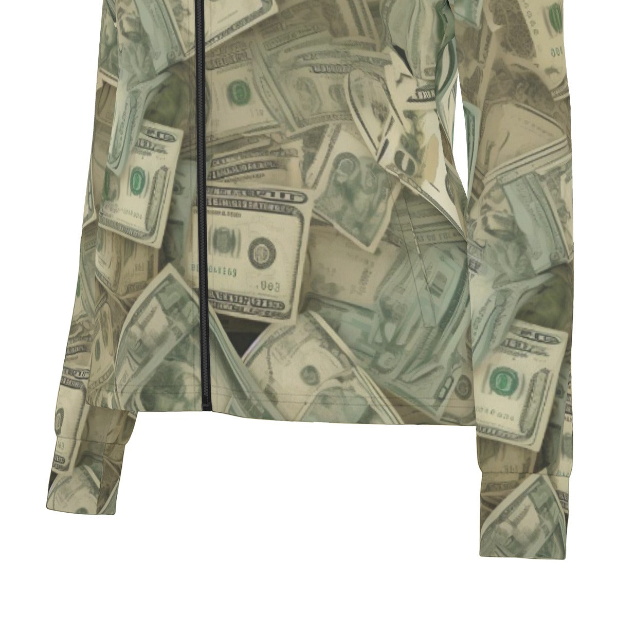 All-Over Print Women's Long Sleeve Thumbhole Jacket