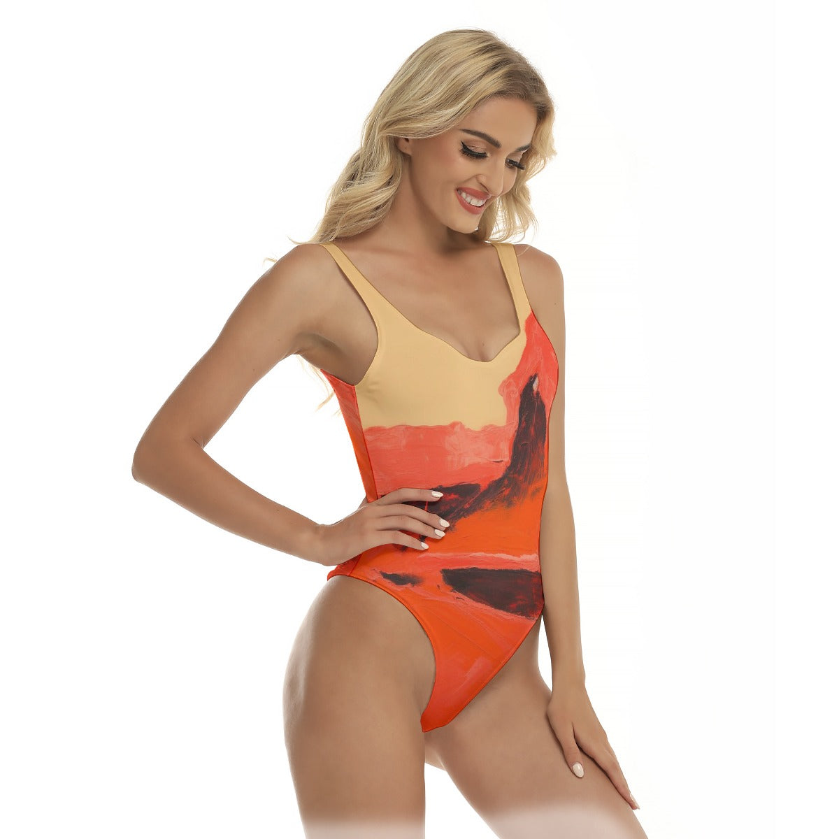 All-Over Print Women's One-piece Swimsuit