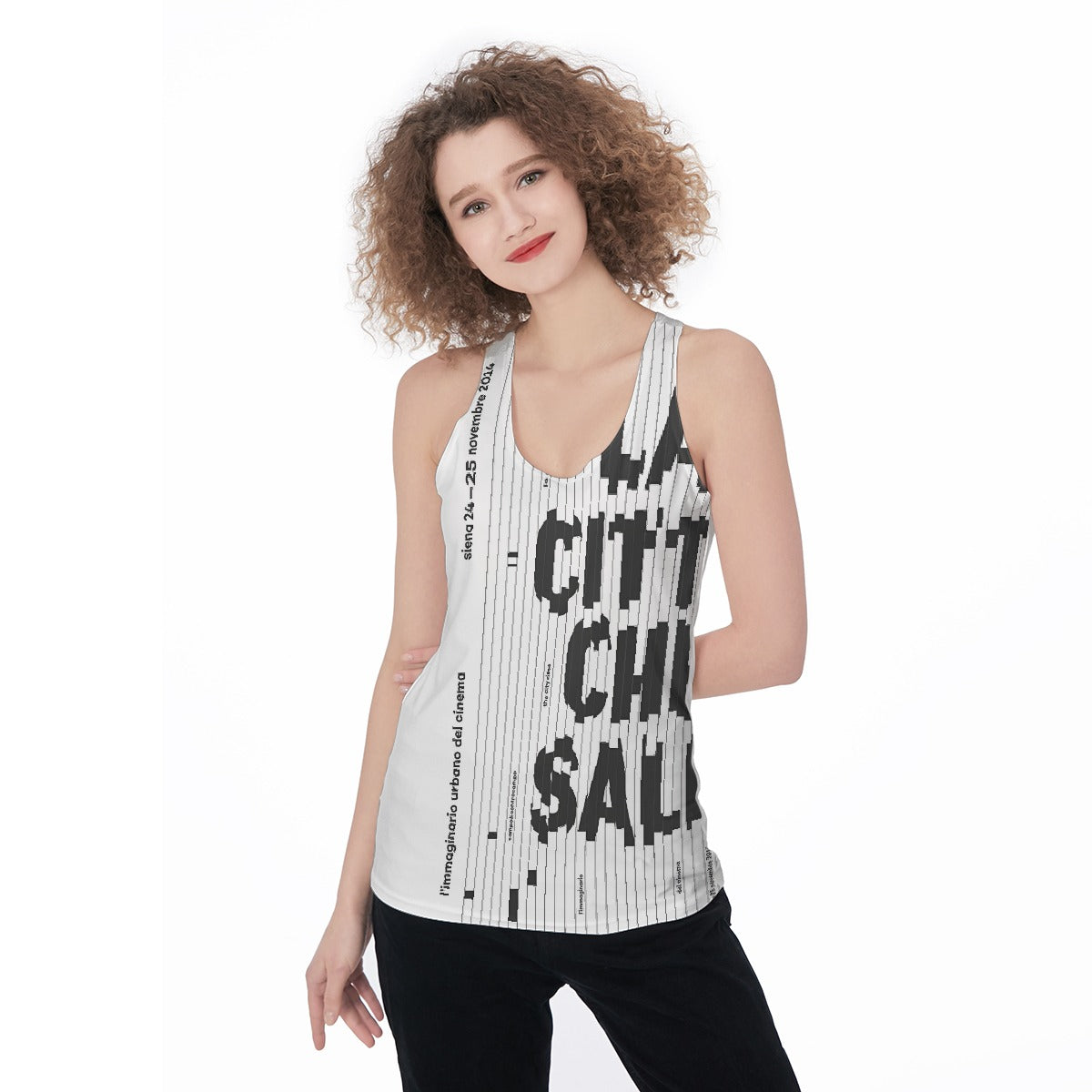 All-Over Print Women's Racerback Tank Top