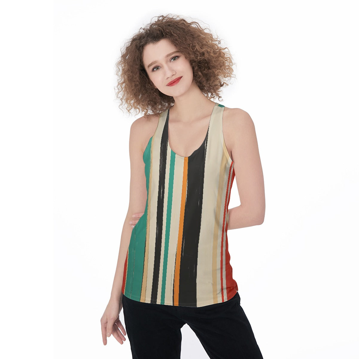 All-Over Print Women's Racerback Tank Top