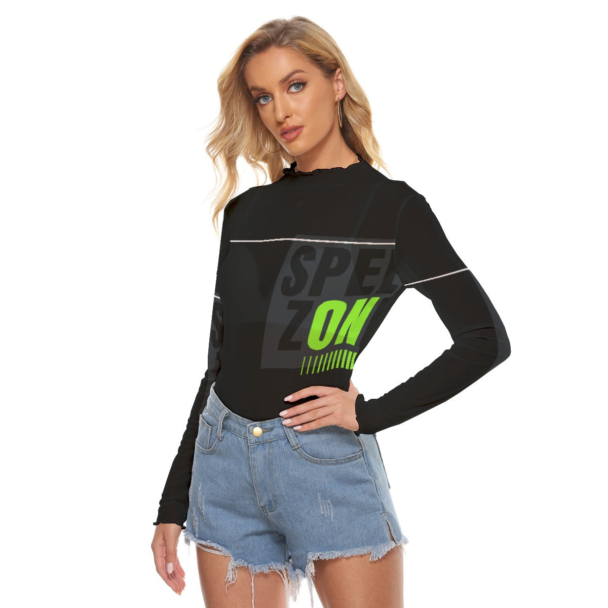 All-Over Print Women's Mesh T-shirt