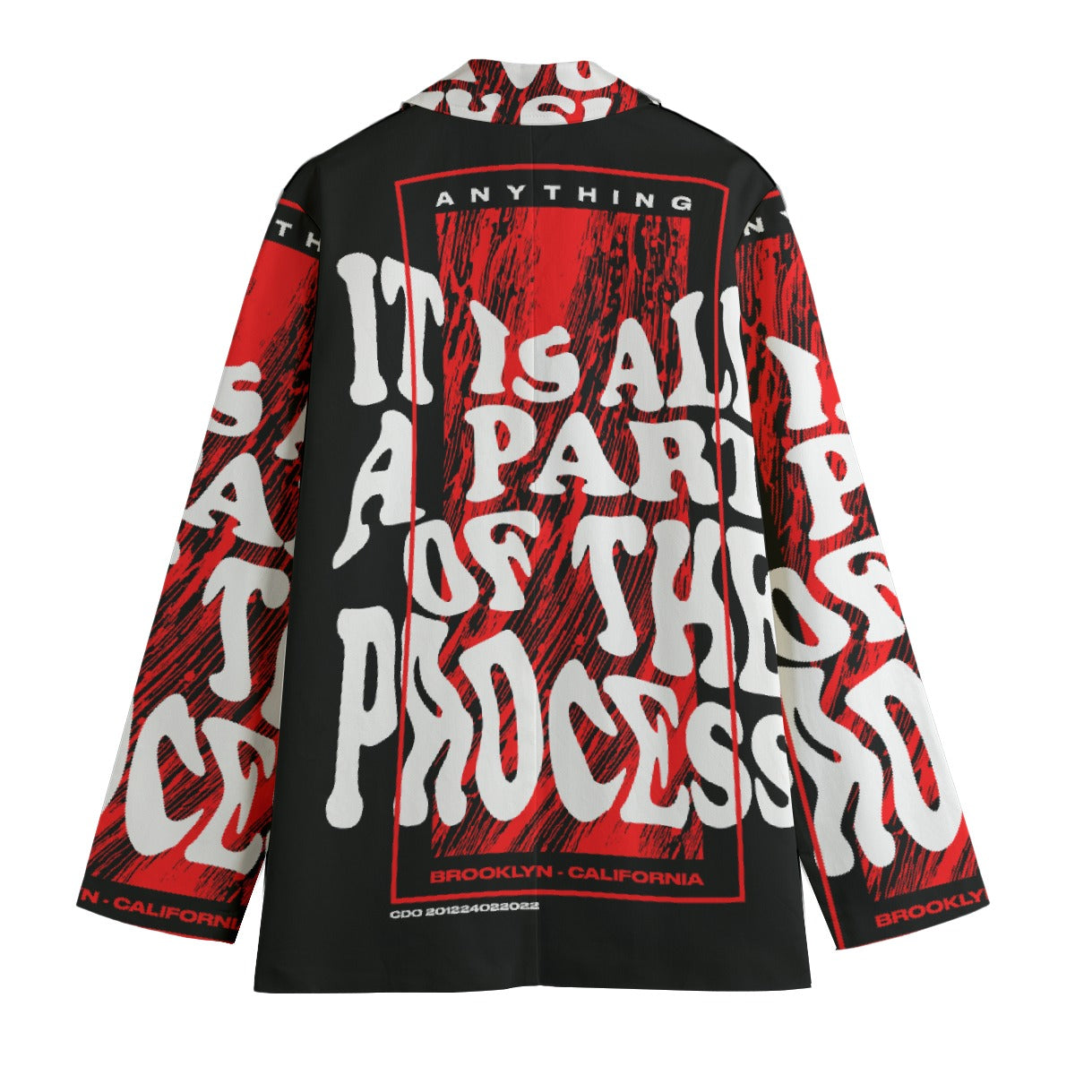 All-Over Print Women's Leisure Blazer