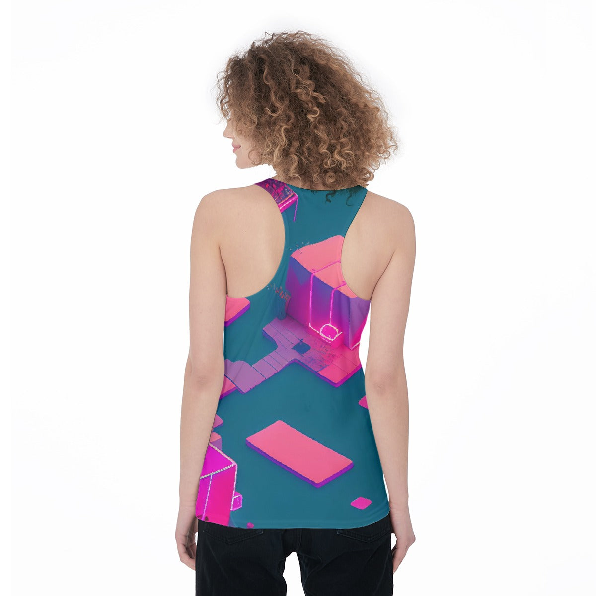 All-Over Print Women's Racerback Tank Top