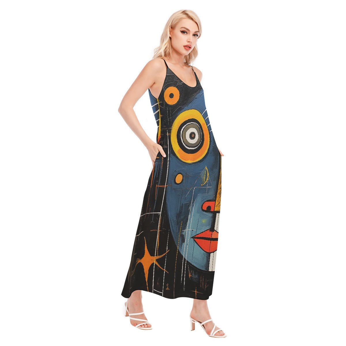All-Over Print Women's Sling Dress