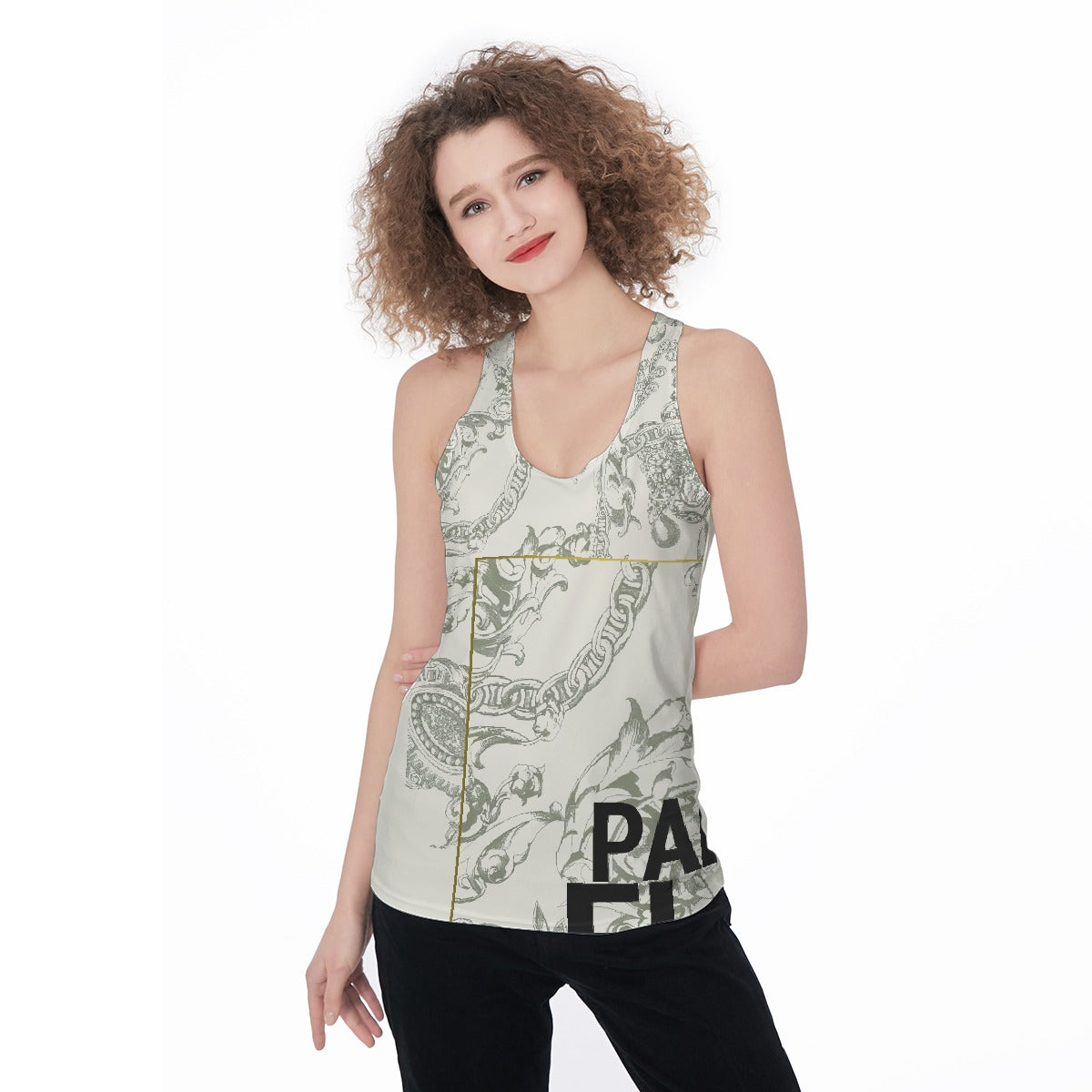 All-Over Print Women's Racerback Tank Top