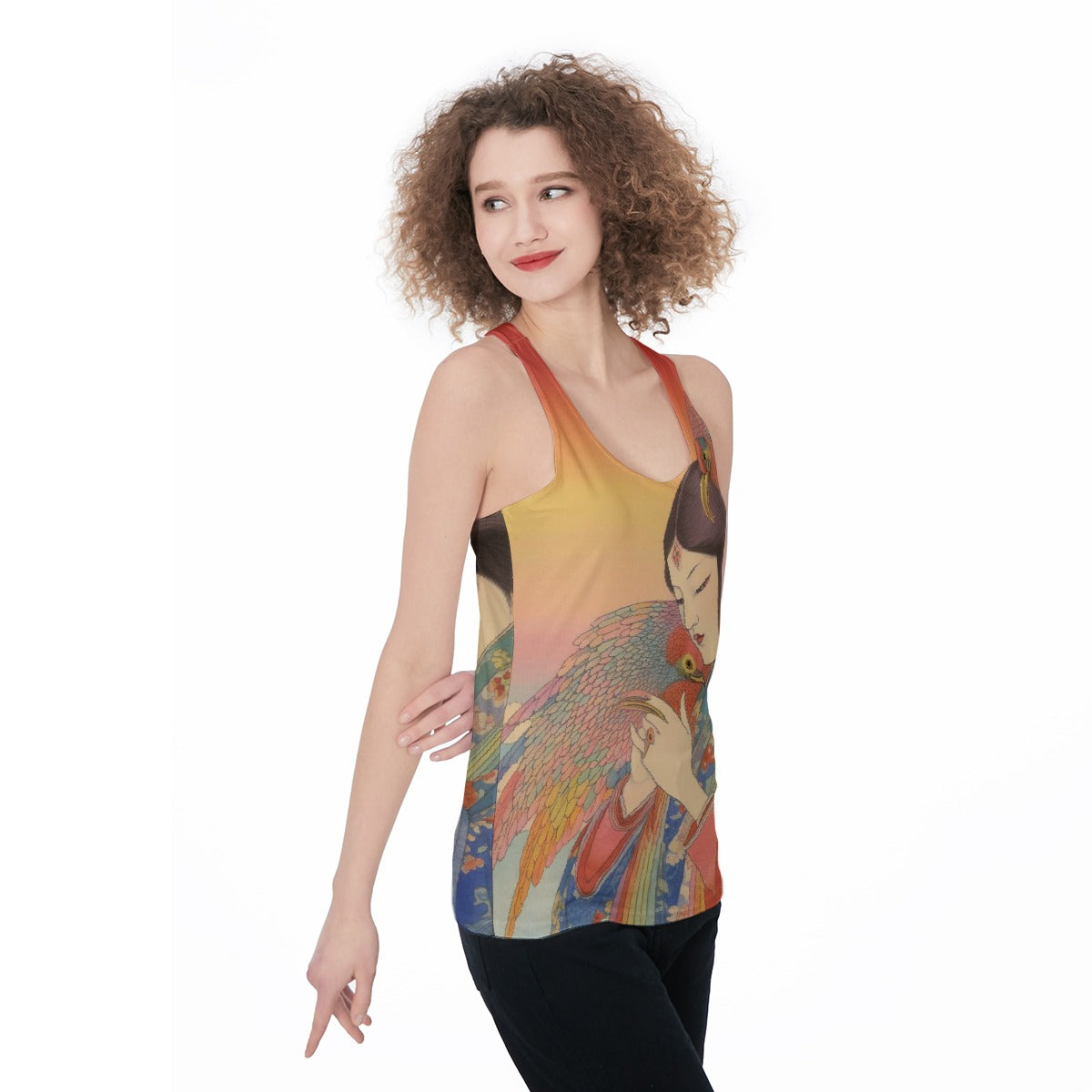 All-Over Print Women's Racerback Tank Top
