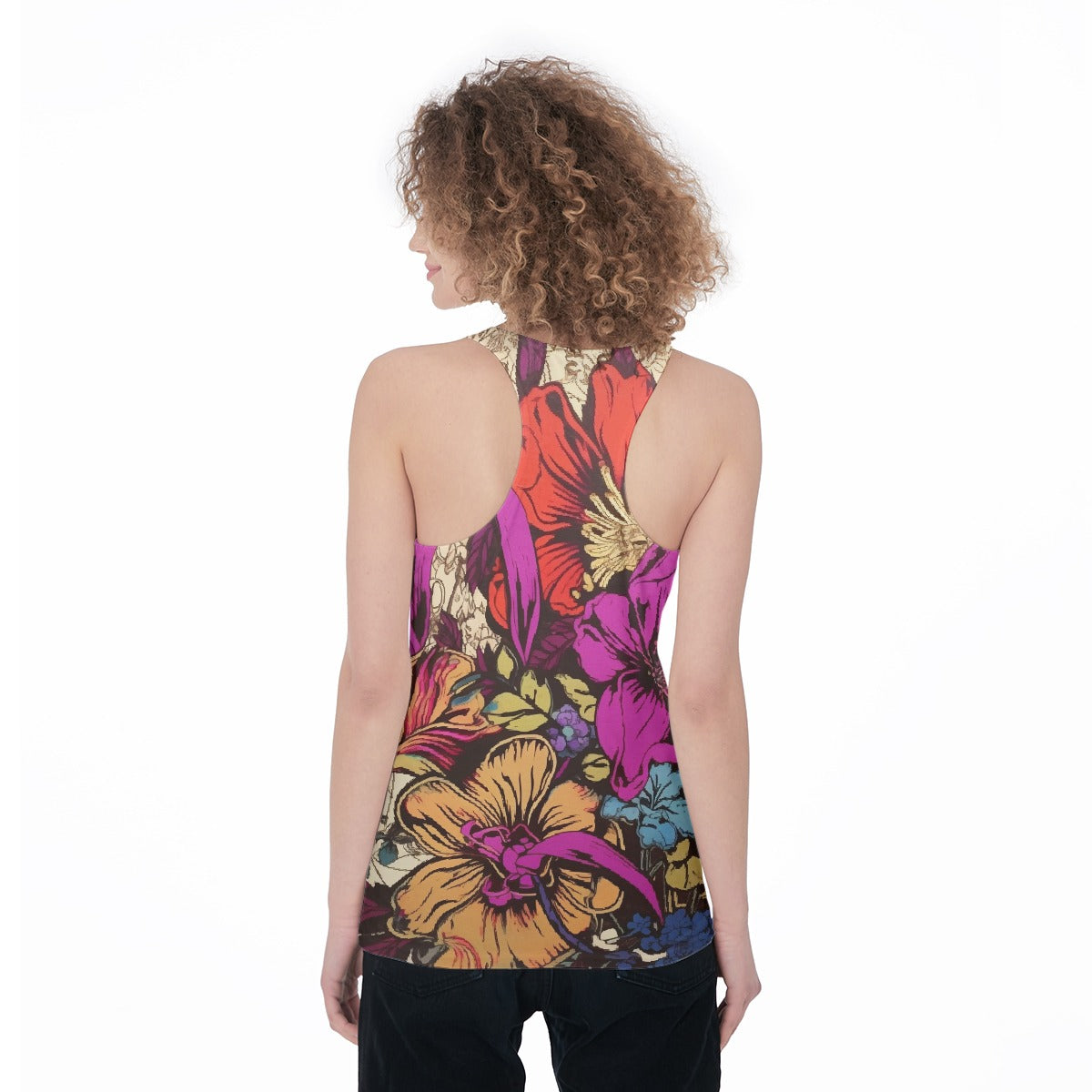 All-Over Print Women's Racerback Tank Top