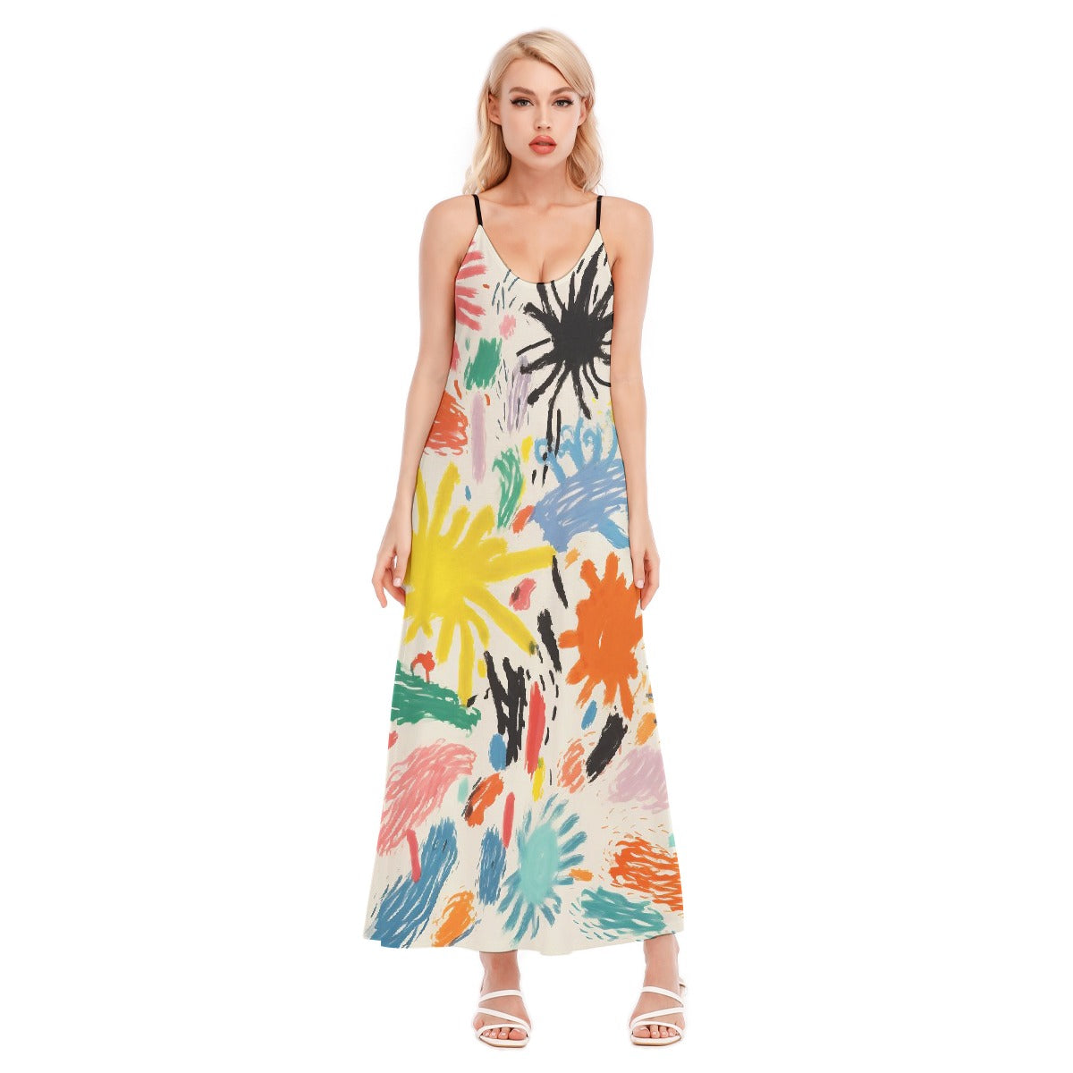 All-Over Print Women's Sling Dress