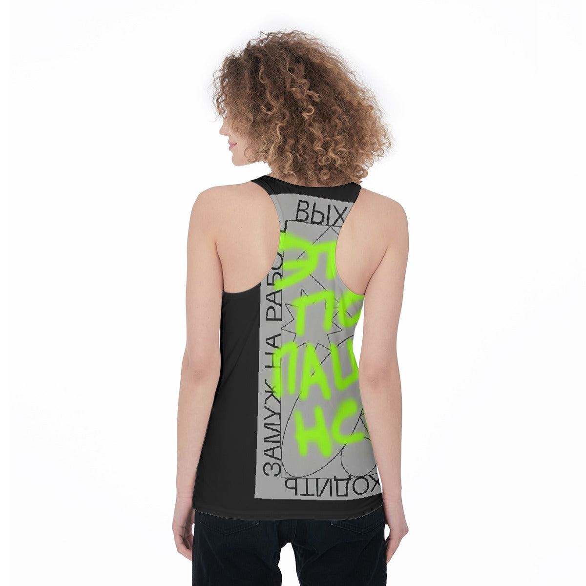 All-Over Print Women's Racerback Tank Top