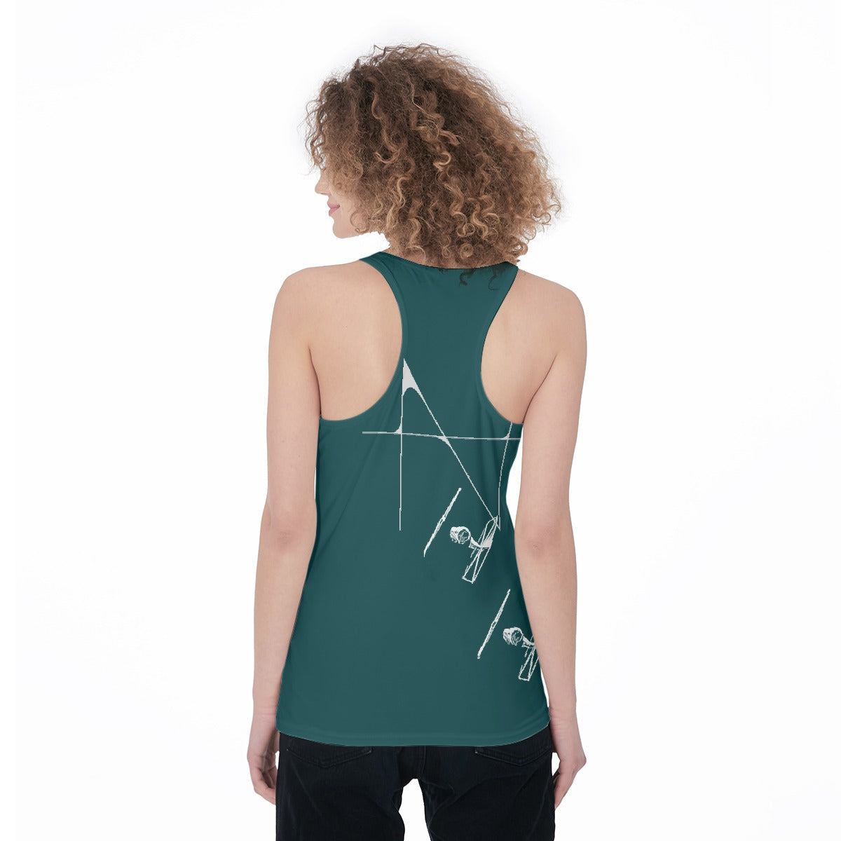 All-Over Print Women's Racerback Tank Top