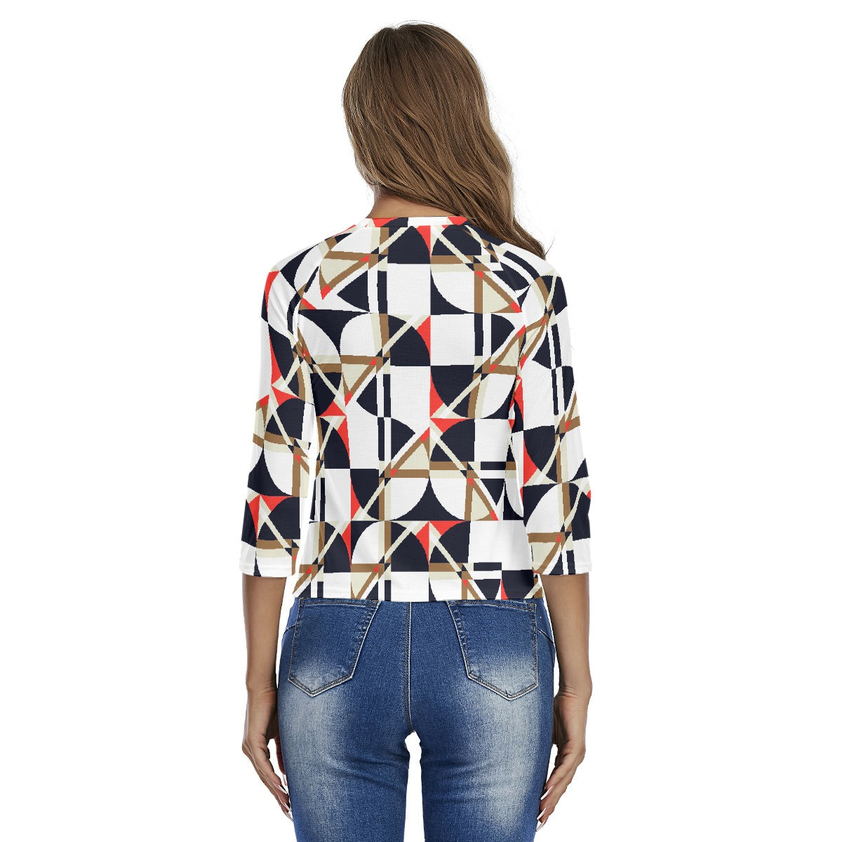All-Over Print Women's Raglan Sleeves T-shirts