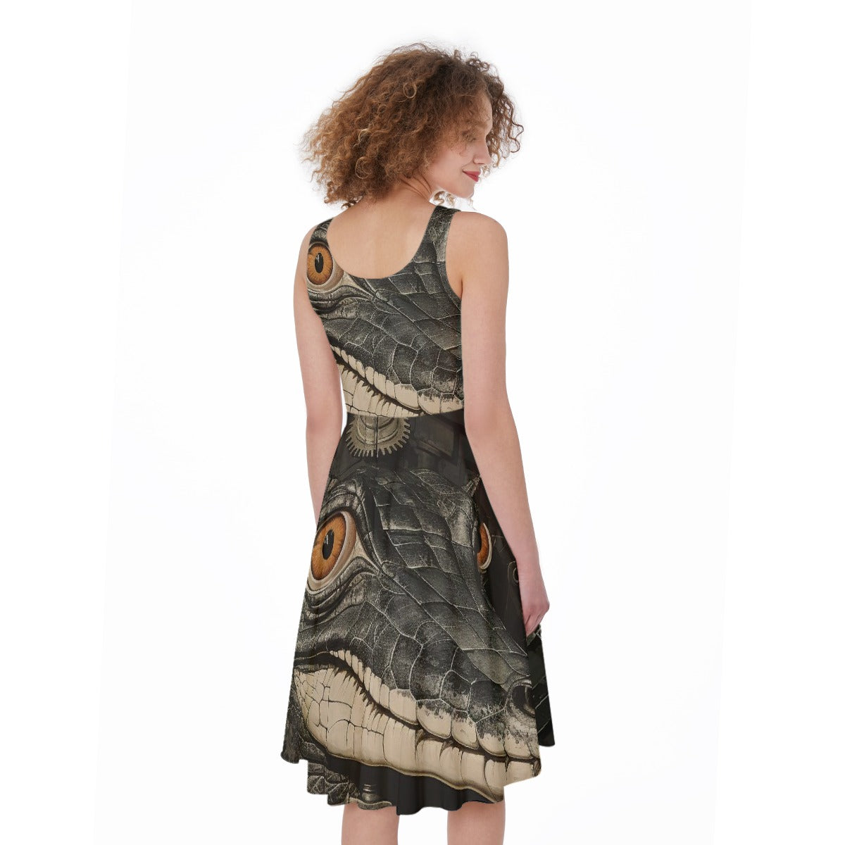All-Over Print Women's Sleeveless Dress
