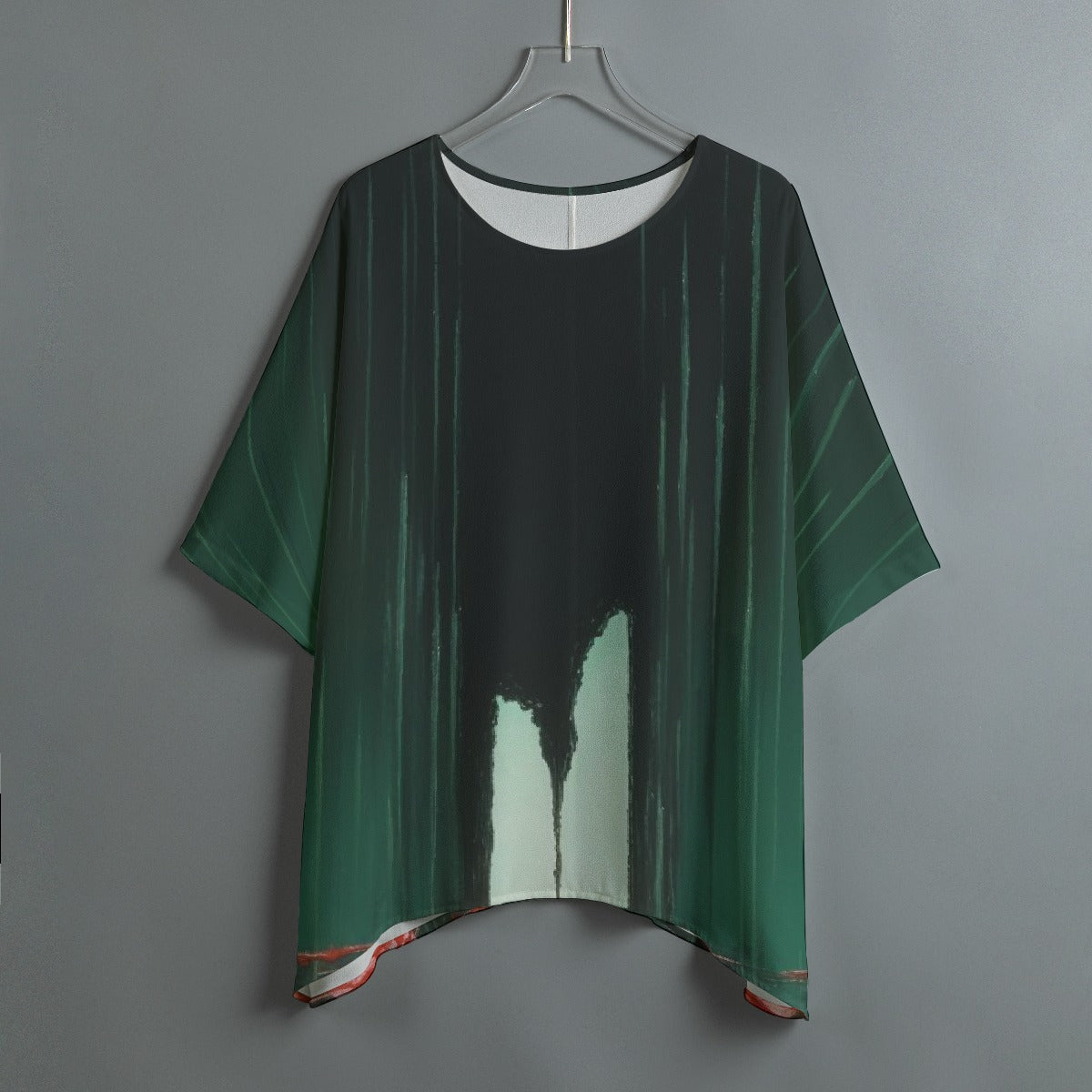 All-Over Print Women's Bat Sleeve Shirt