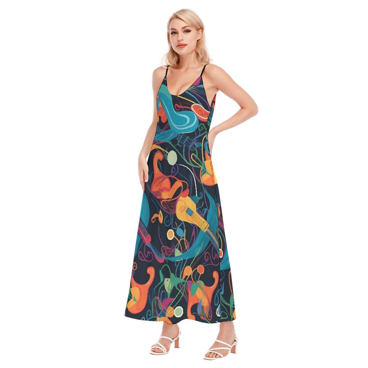 All-Over Print Women's Sling Dress