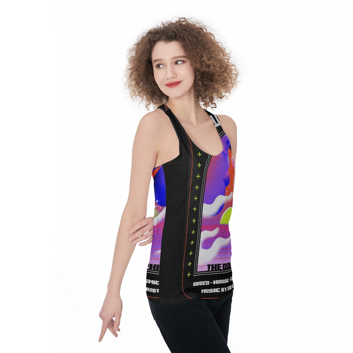 All-Over Print Women's Racerback Tank Top