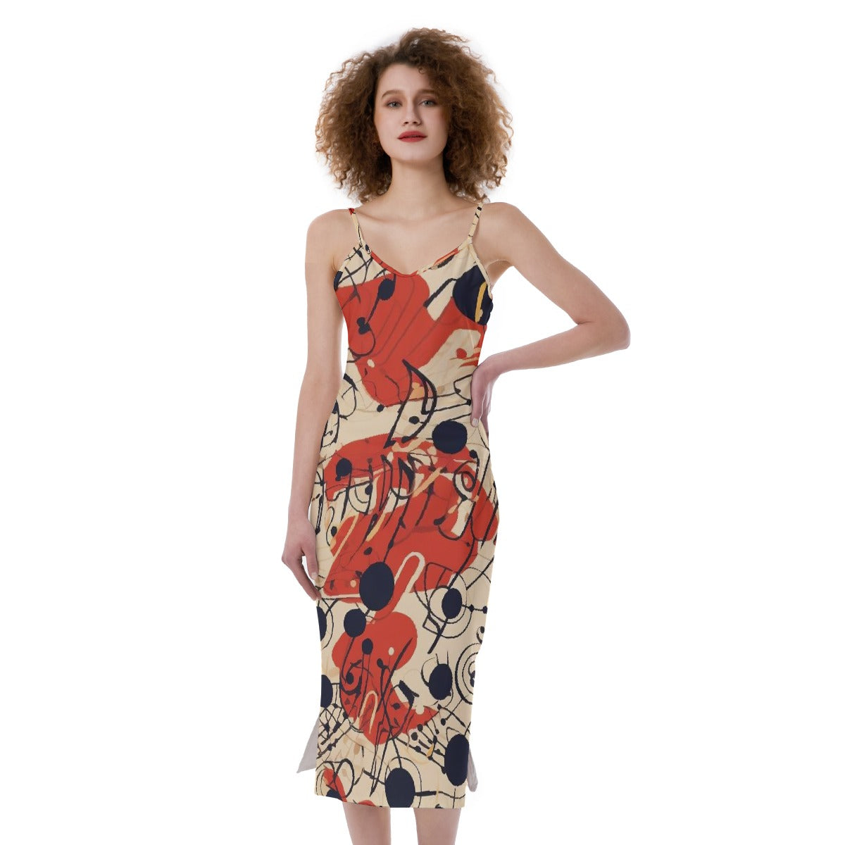 All-Over Print Women's Cami Dress