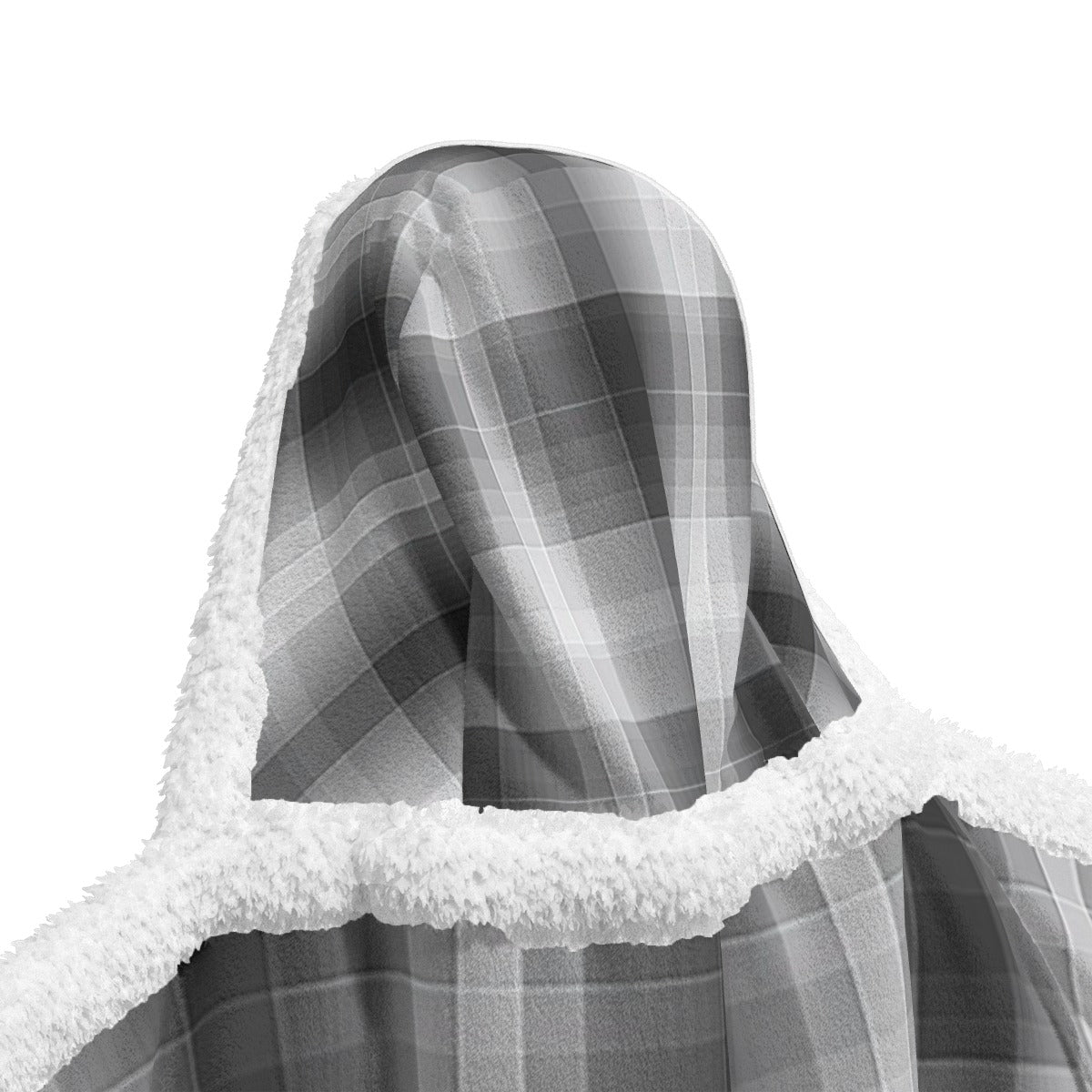 All-Over Print Unisex Wearable Hooded Blanket